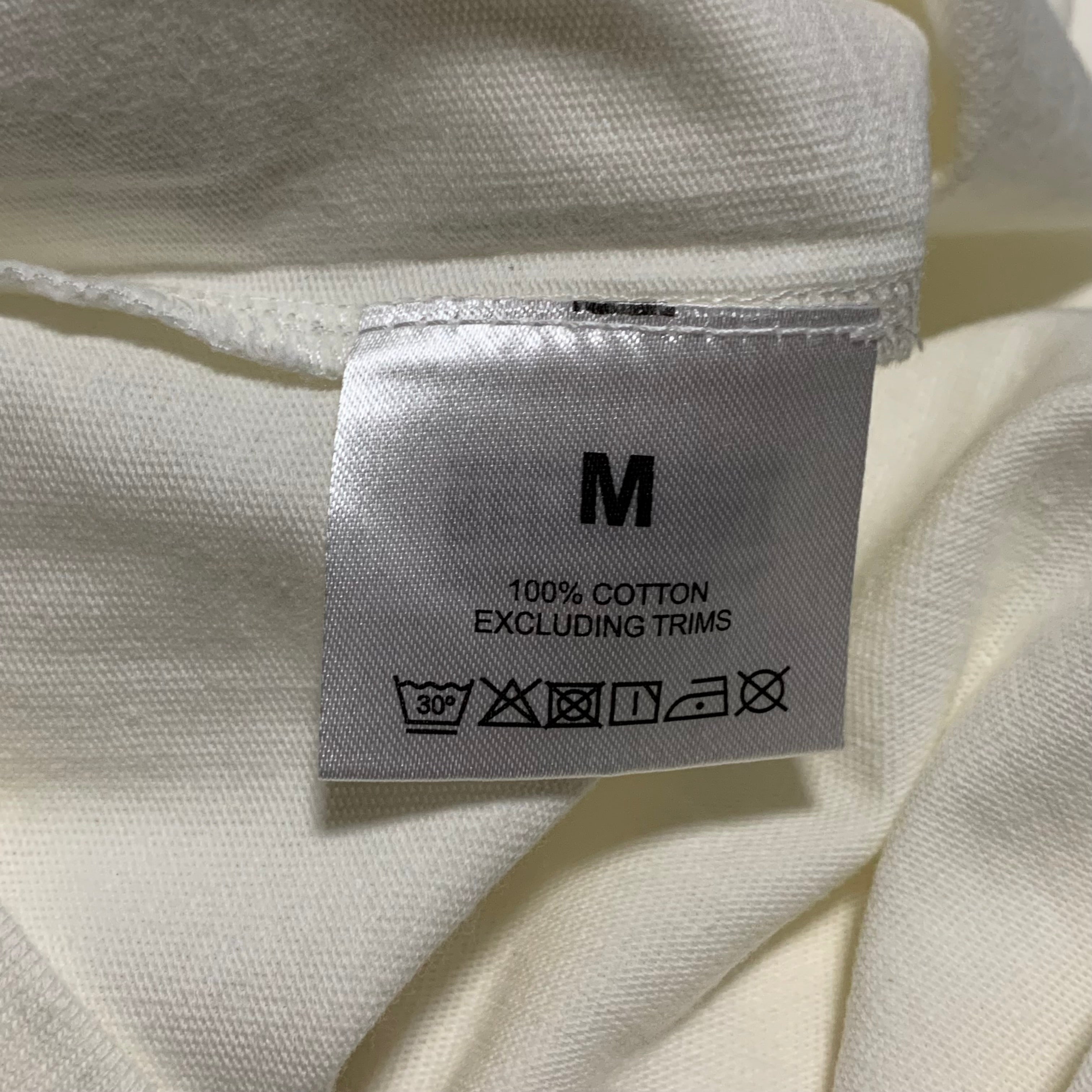 Represent Medium Owners Club Bubblegum Pink Flat White Tee