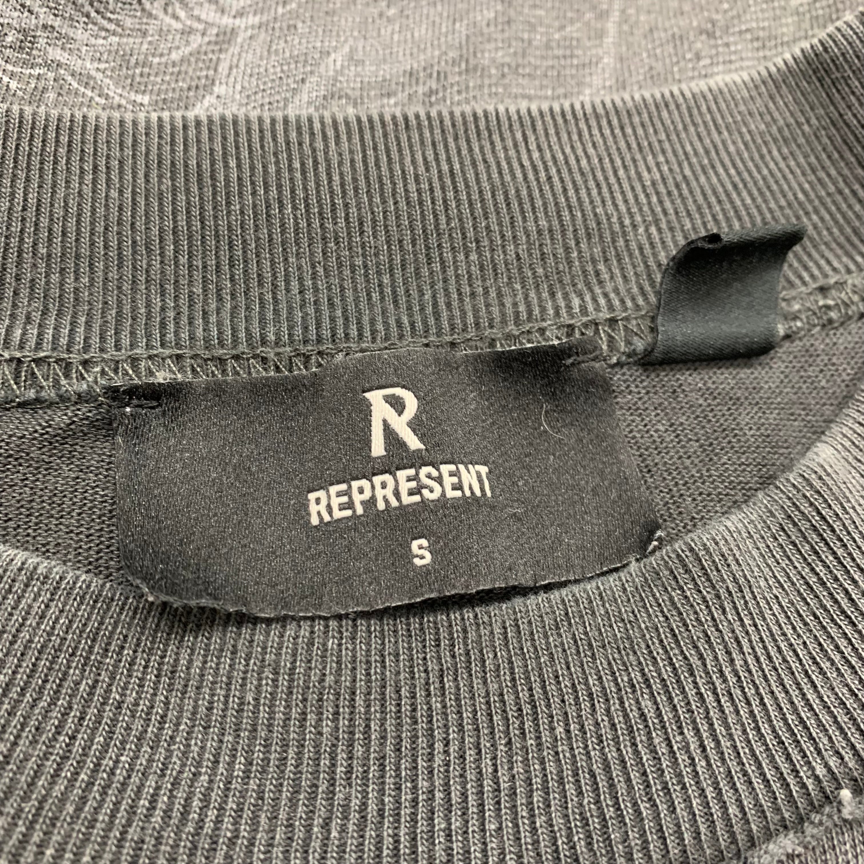 Represent Small Tee Godspeed Aged Black T-Shirt