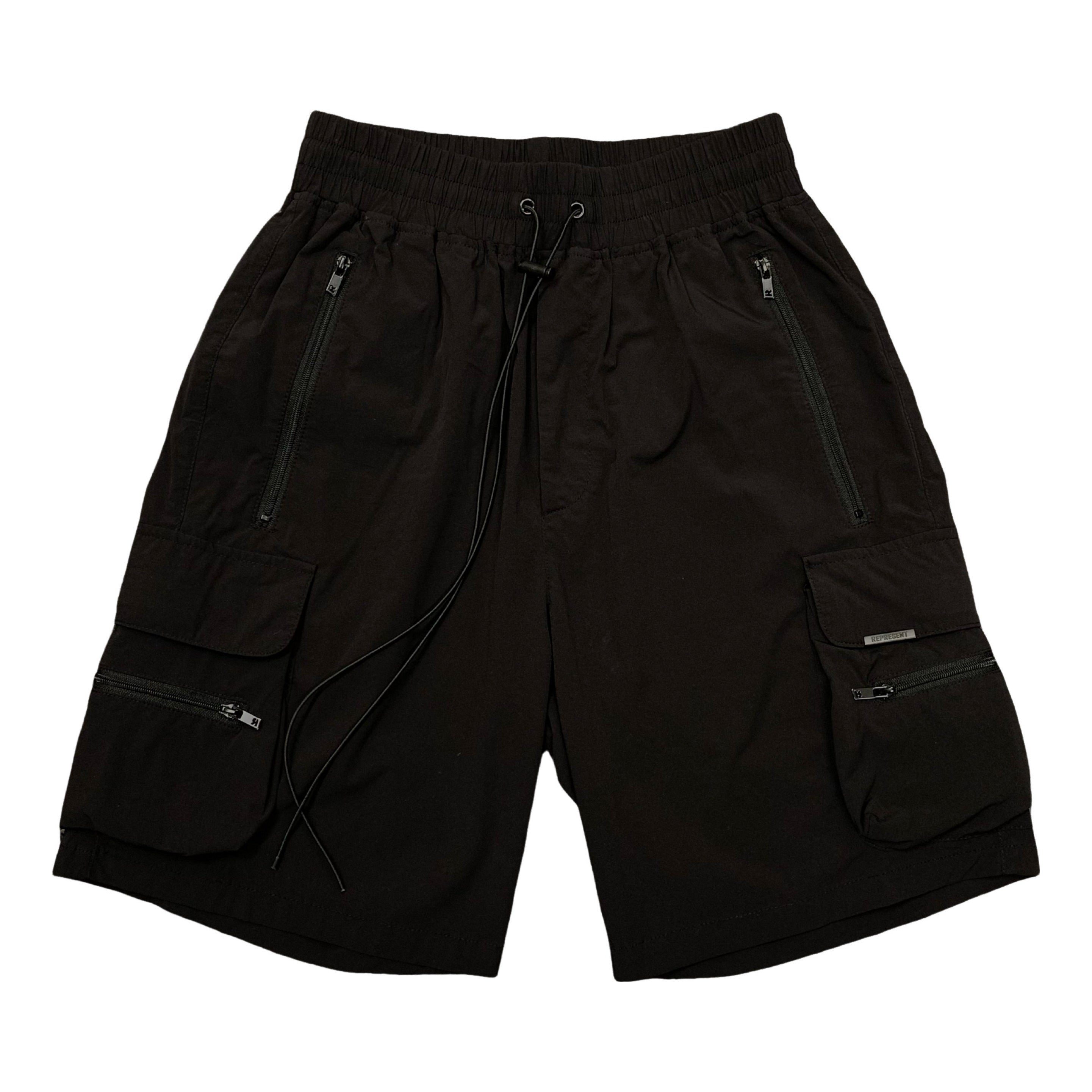 Represent XS Shorts 247 Black Pant Track Cargo