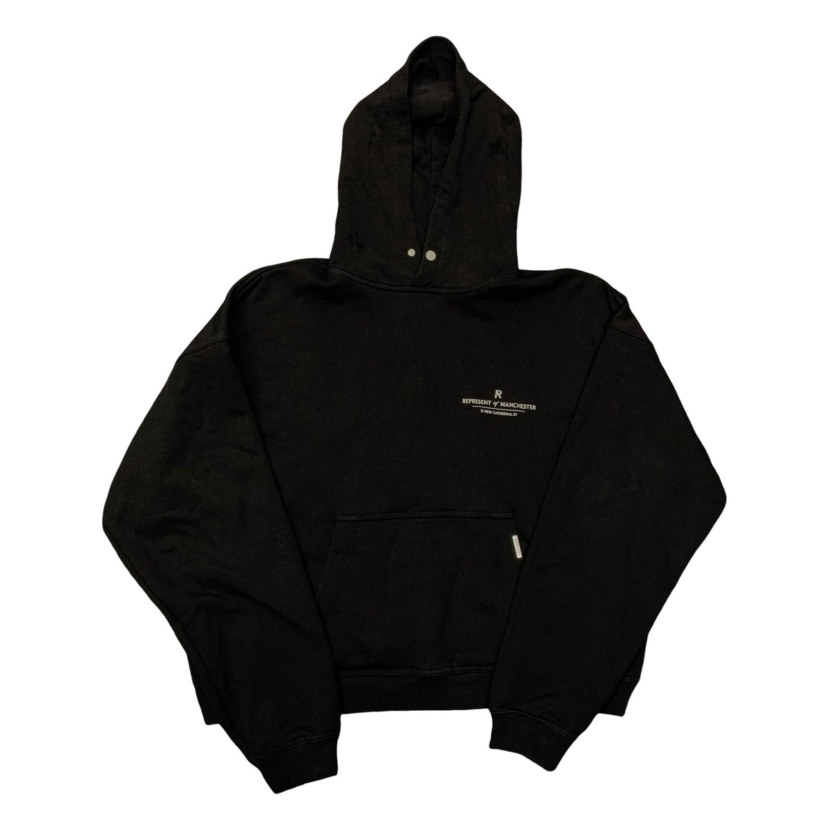 Represent XXS Hoodie Manchester Store Black Oversized Hoodie