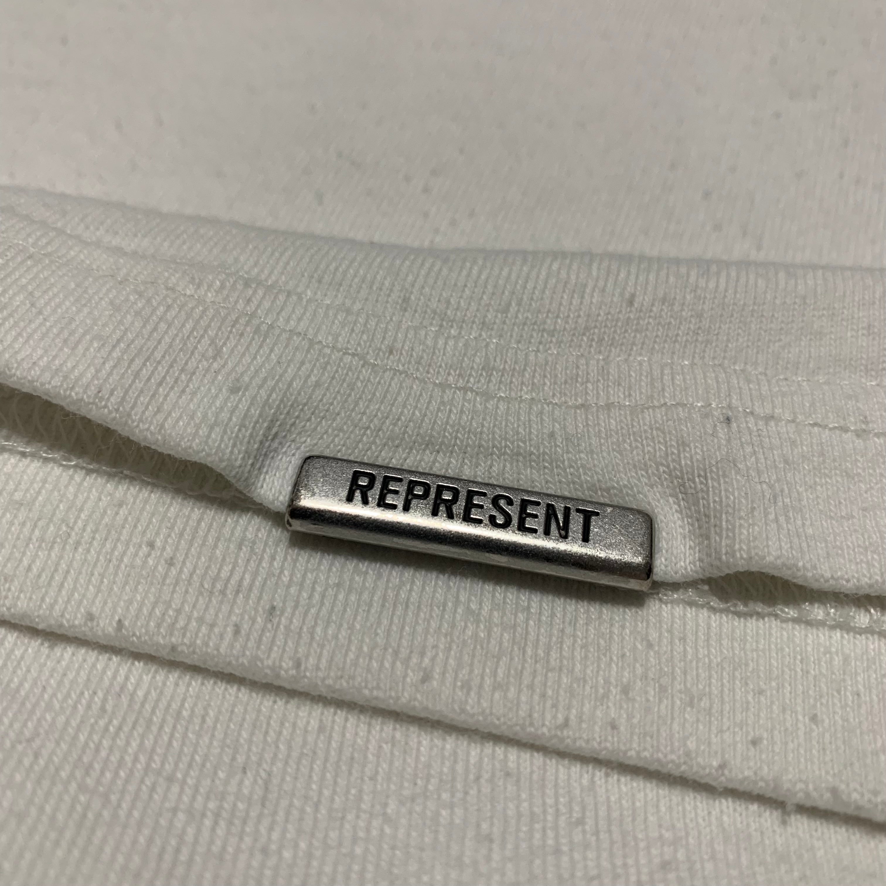 Represent XS REP Flat White Tee