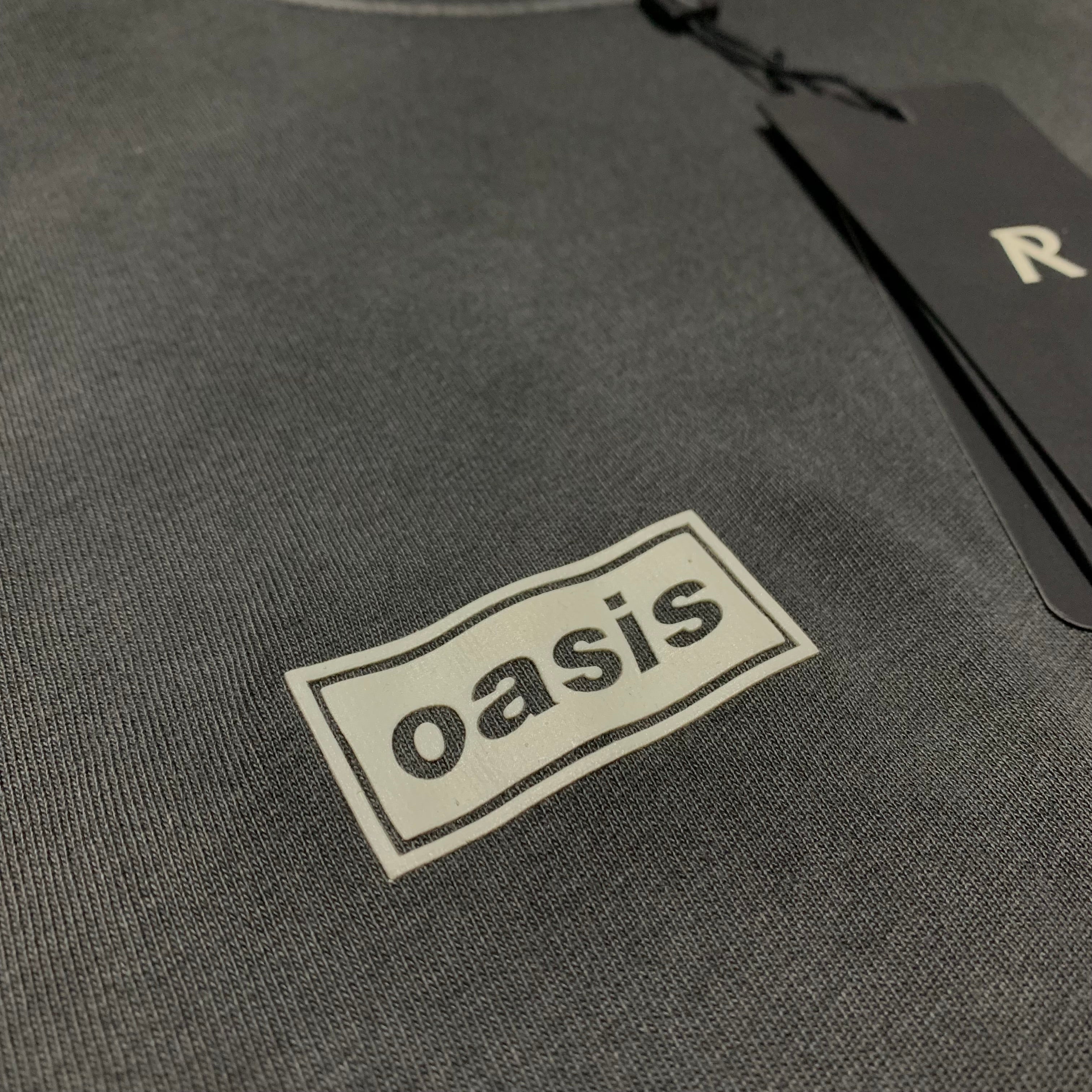 Represent Small Oasis Owners Club Stained Black Tee