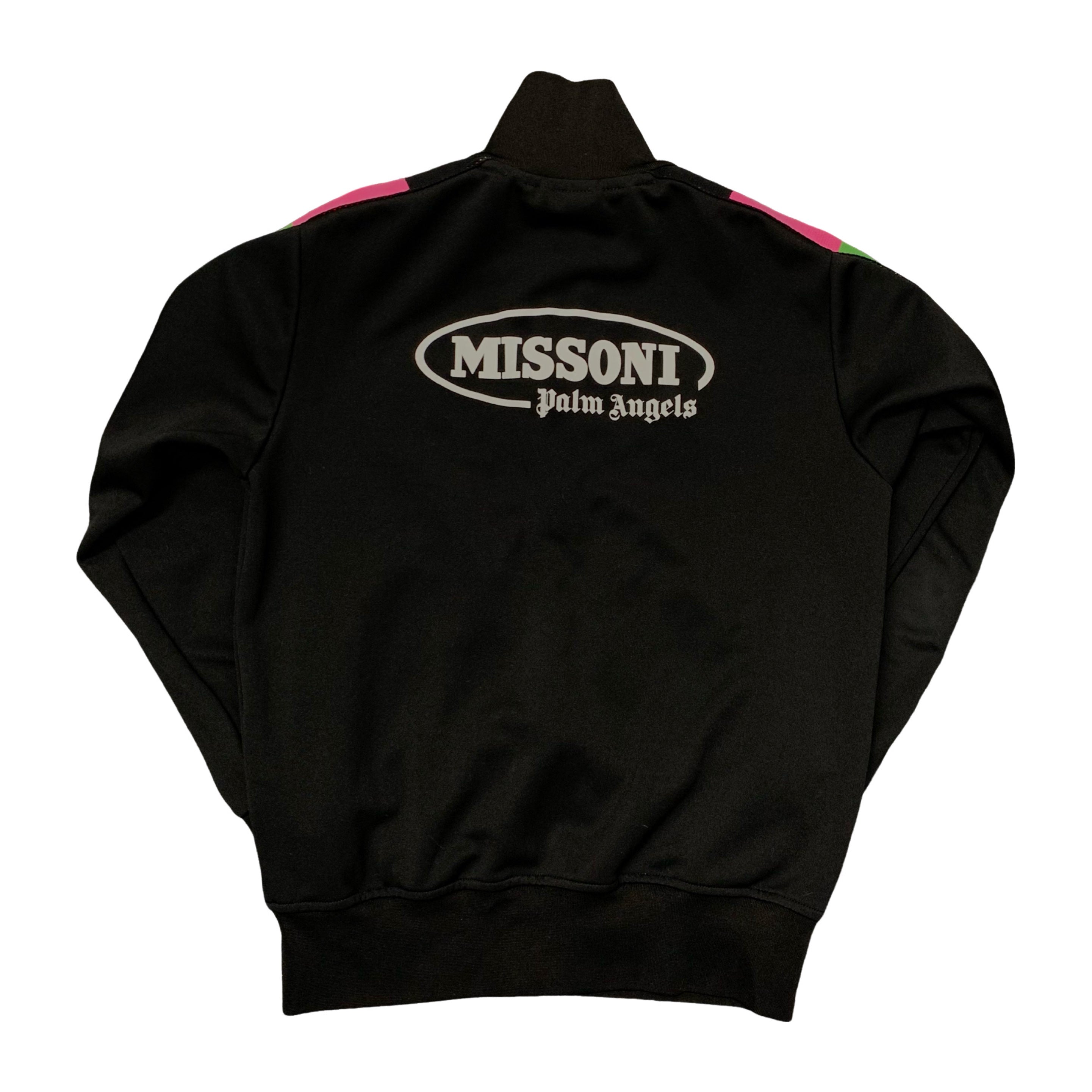 Palm Angels Medium Tee Missoni Black Track Jacket Multi Colour Track Top