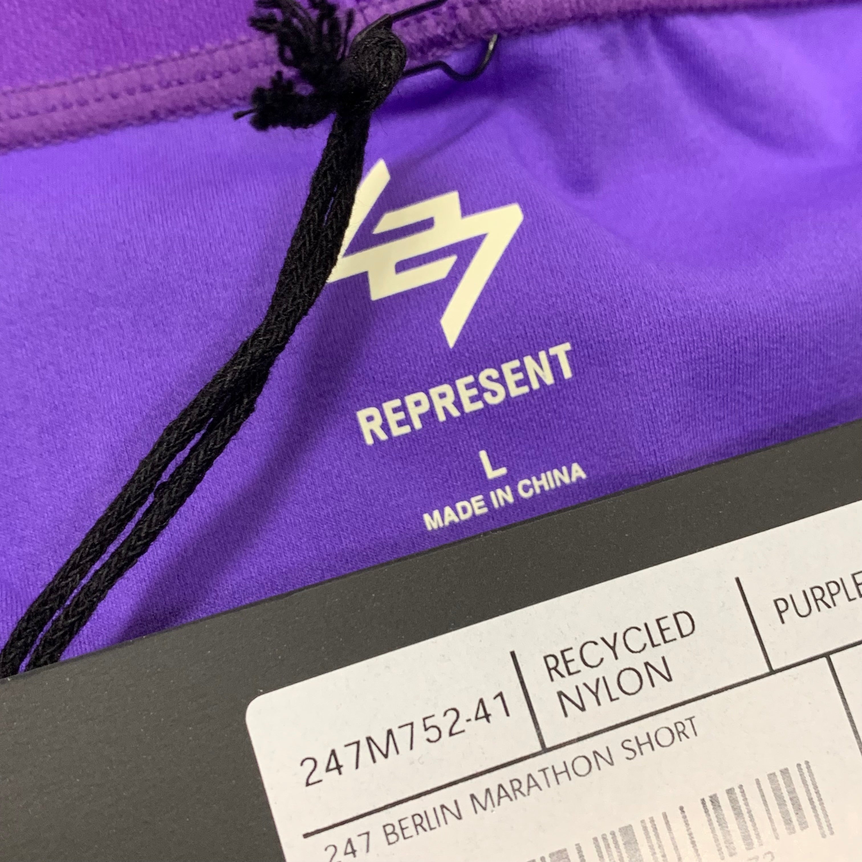 Represent Large Shorts 247 Berlin Purple Shorts Bottoms