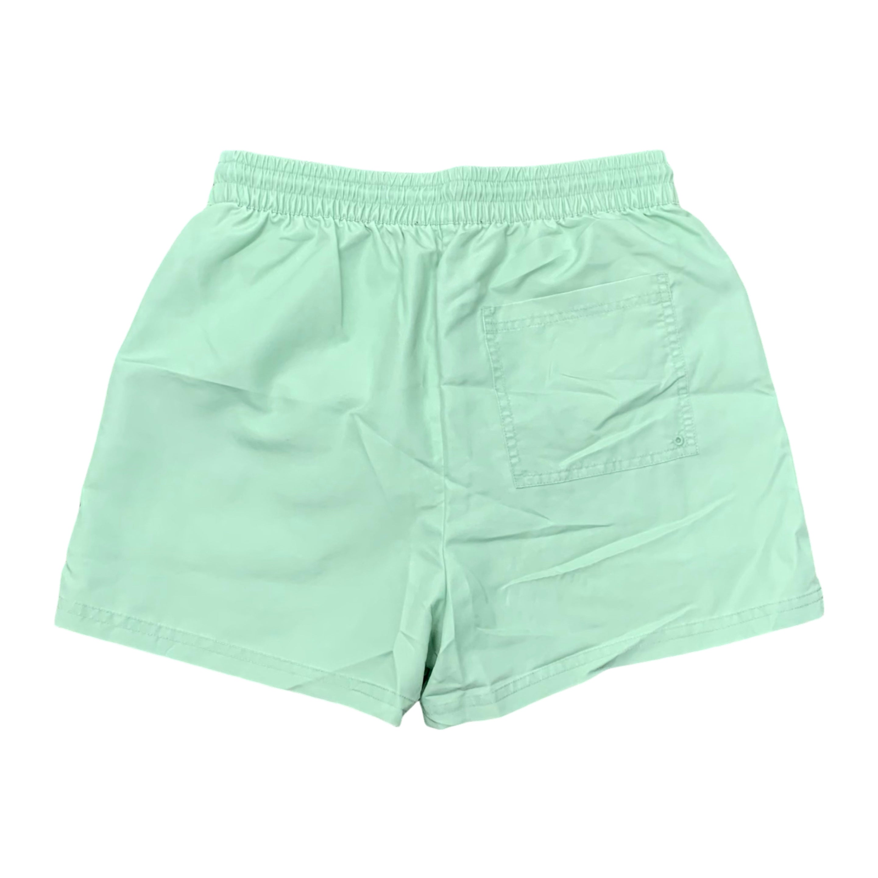 Represent XS Swim Shorts Metal Initial Washed Sage Mint Green