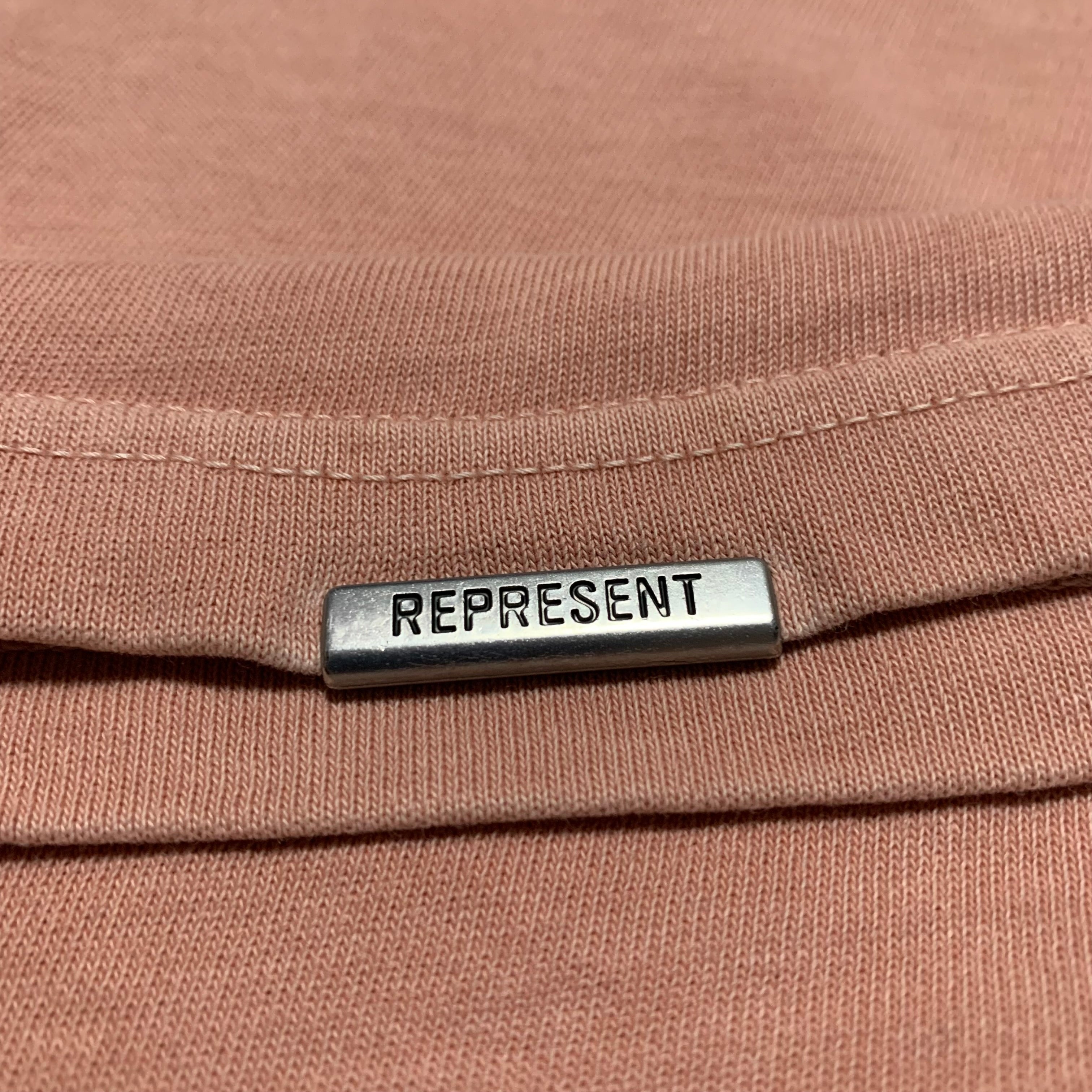 Represent Large Worldwide Pink Tee
