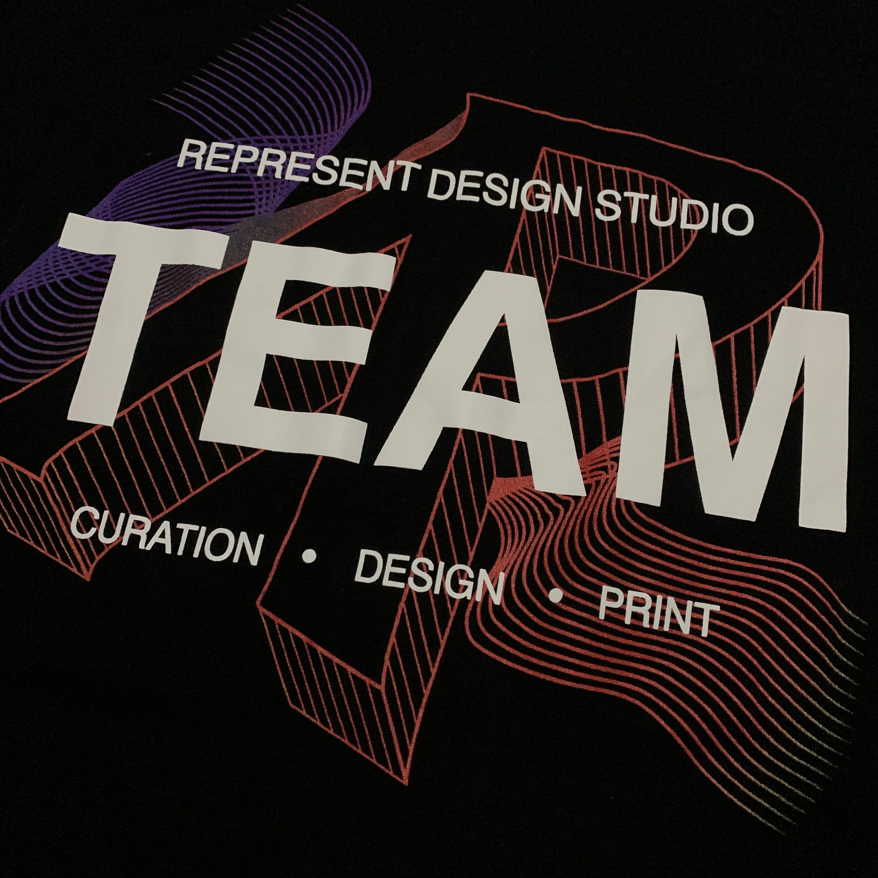 Represent Large Design Studio Jet Black Tee