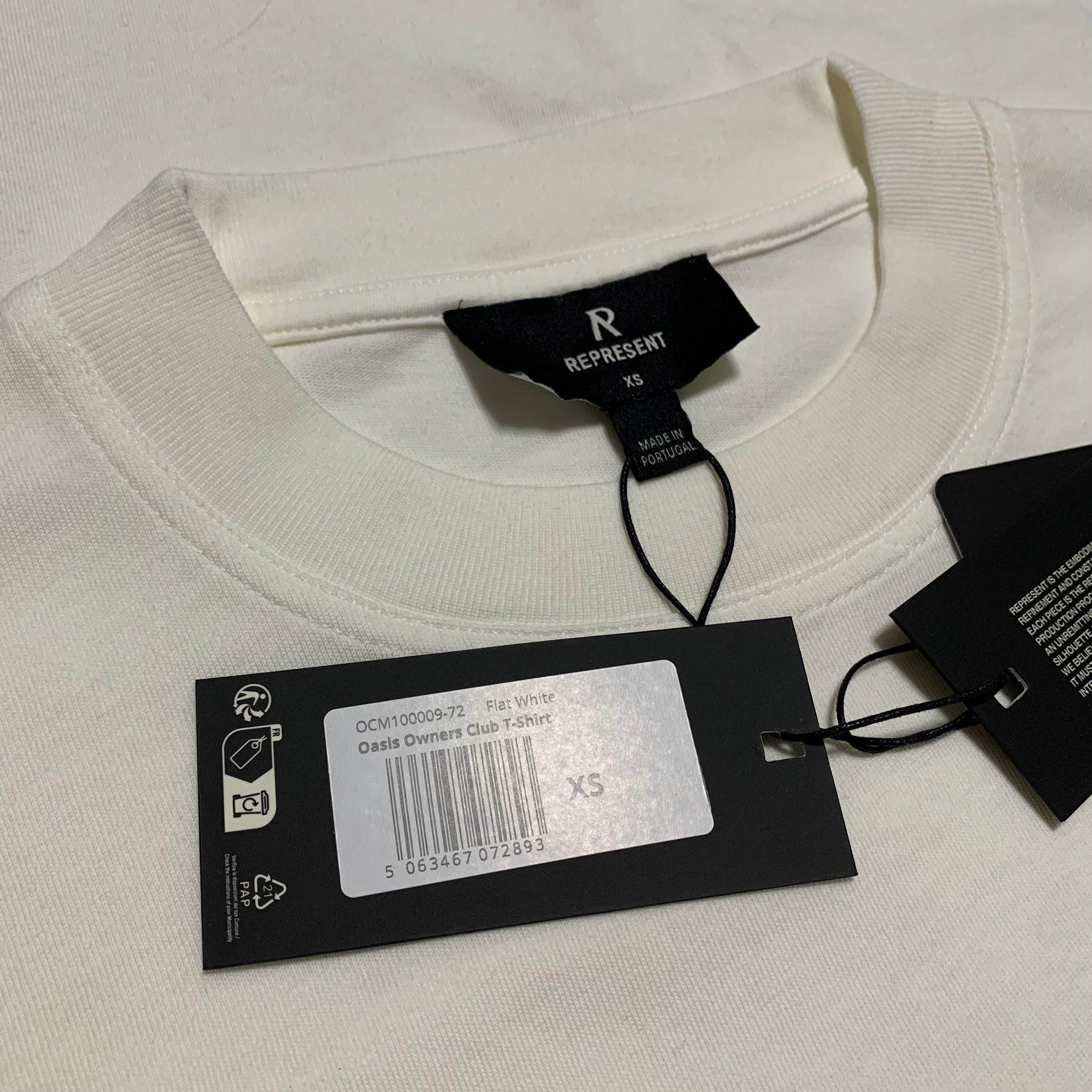 Represent XS Oasis Owners Club Flat White Tee
