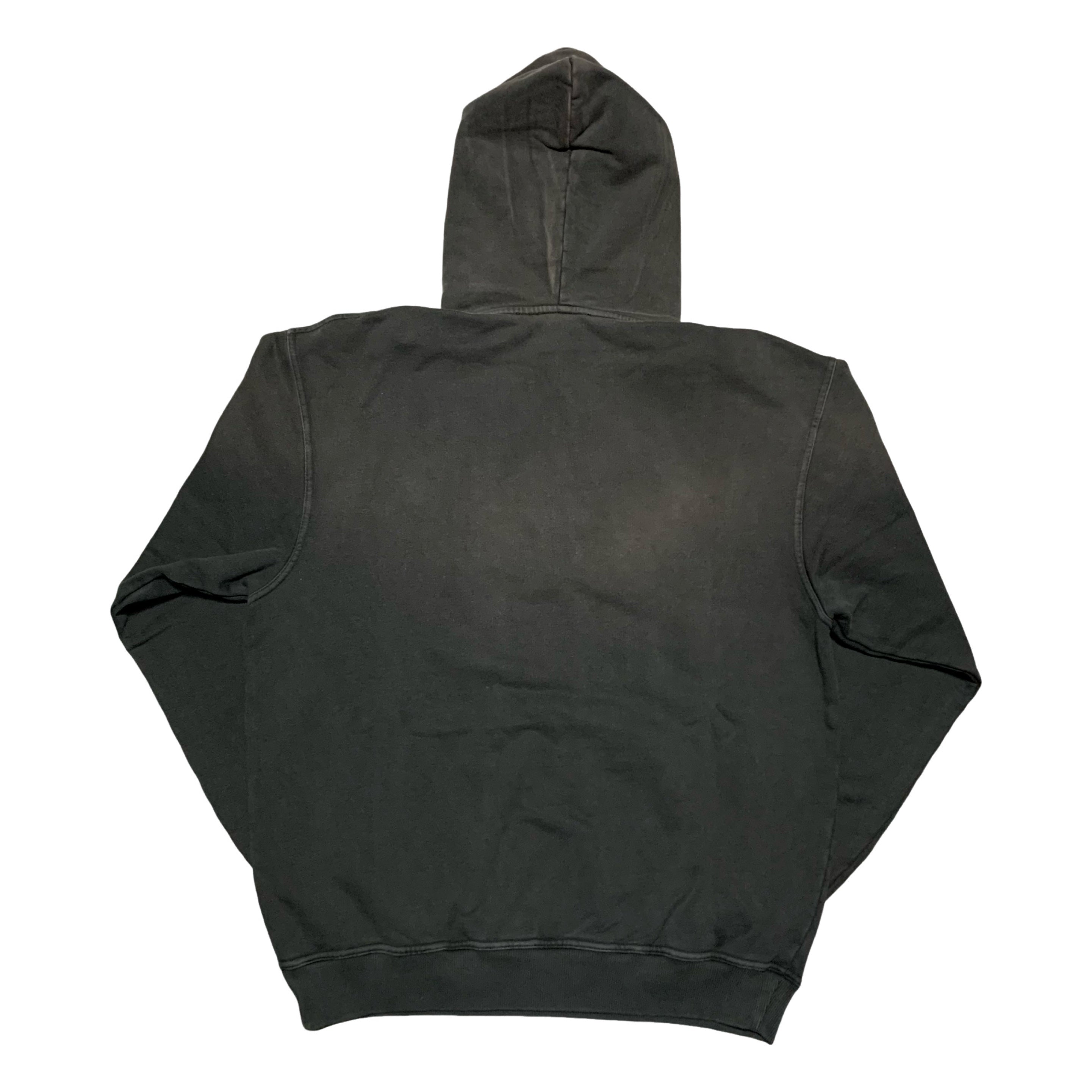 Represent Small Property Of End Stained Black Hoodie (RRP £180)