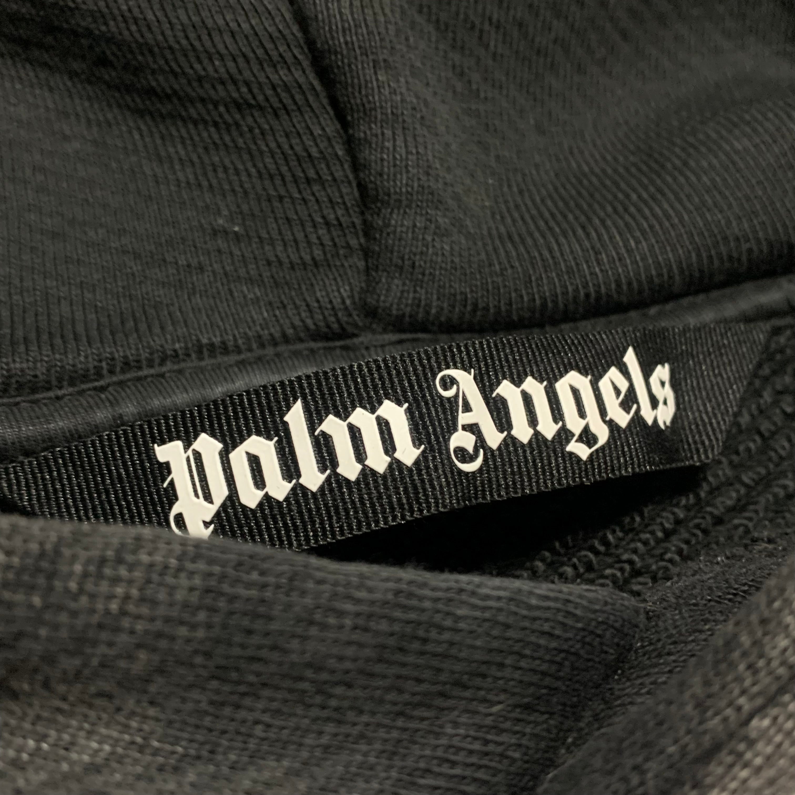 Palm Angels Medium Factory Records Faded Music Grey Hoodie