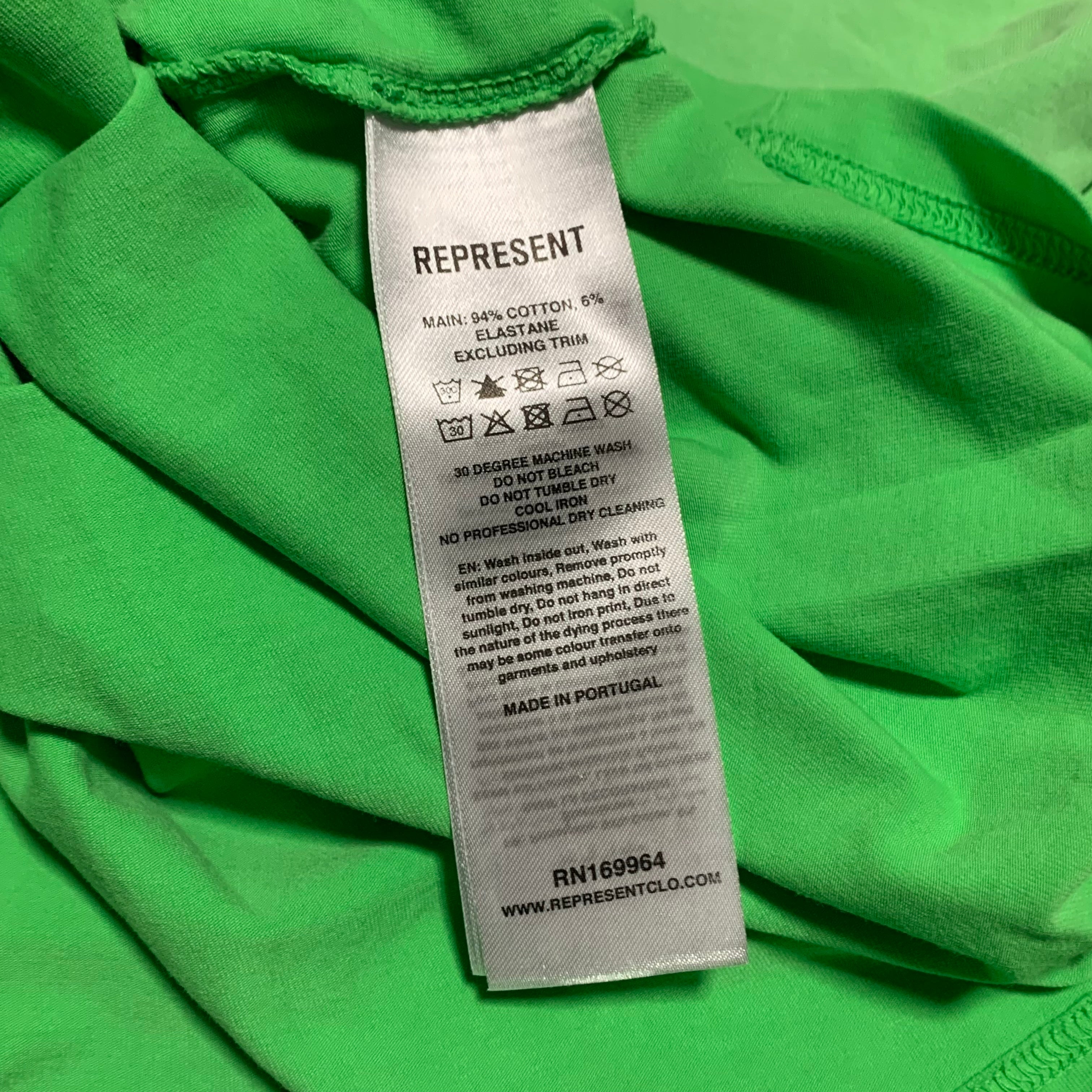 Represent XL 247 Motion Oversized Speed Green Tee