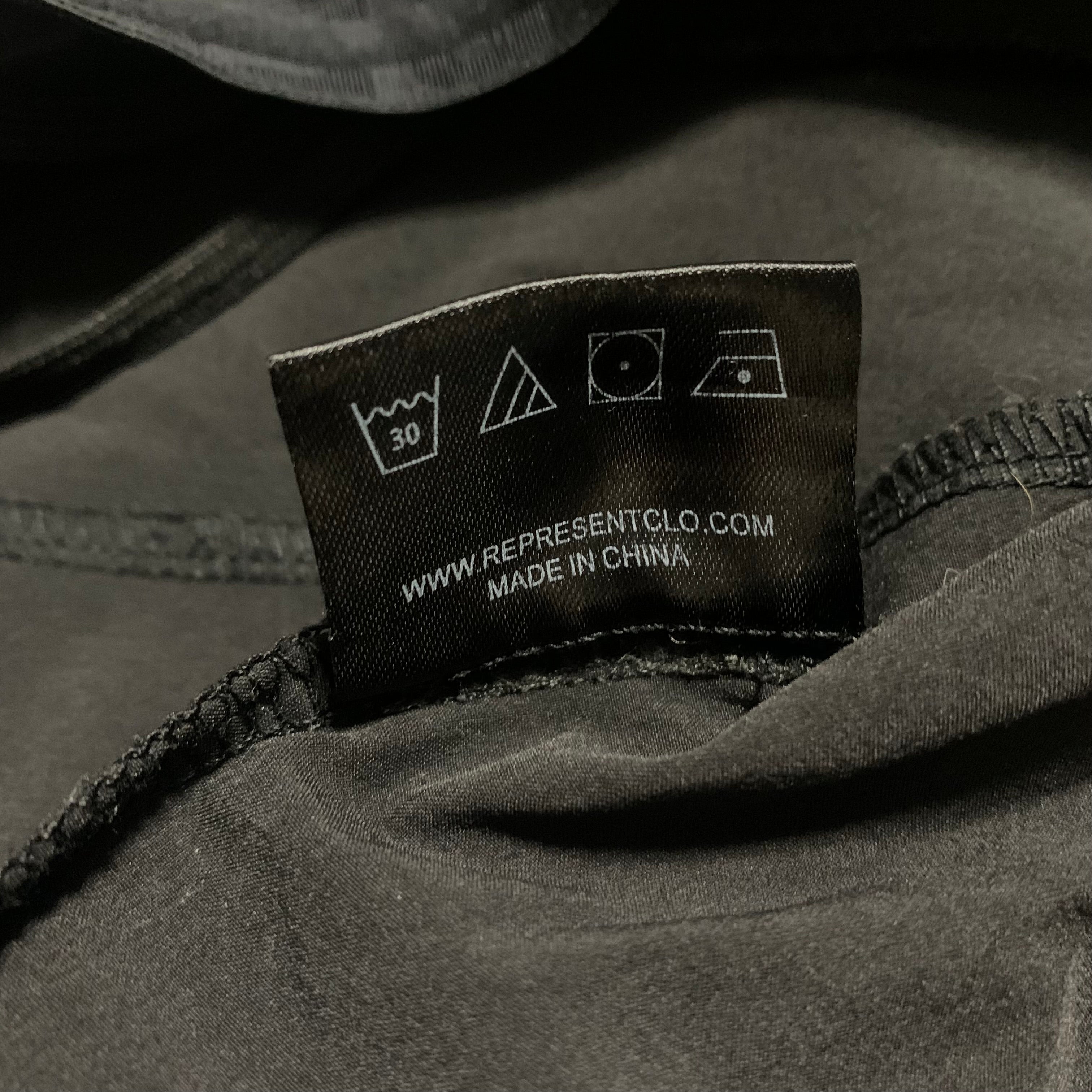 Represent Small Shorts 247 Fused Black Bottoms