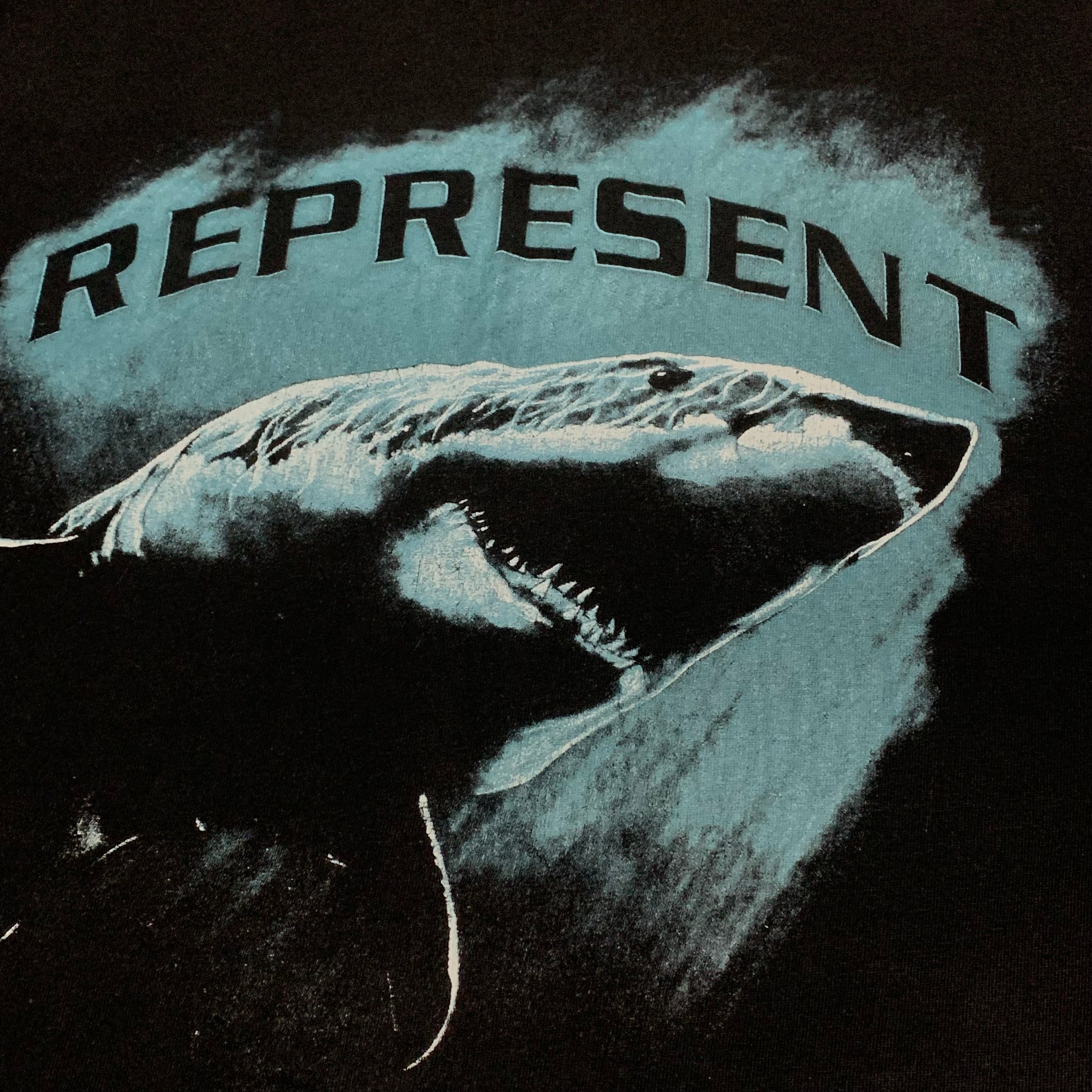 Represent XS Shark Jet Black Tee