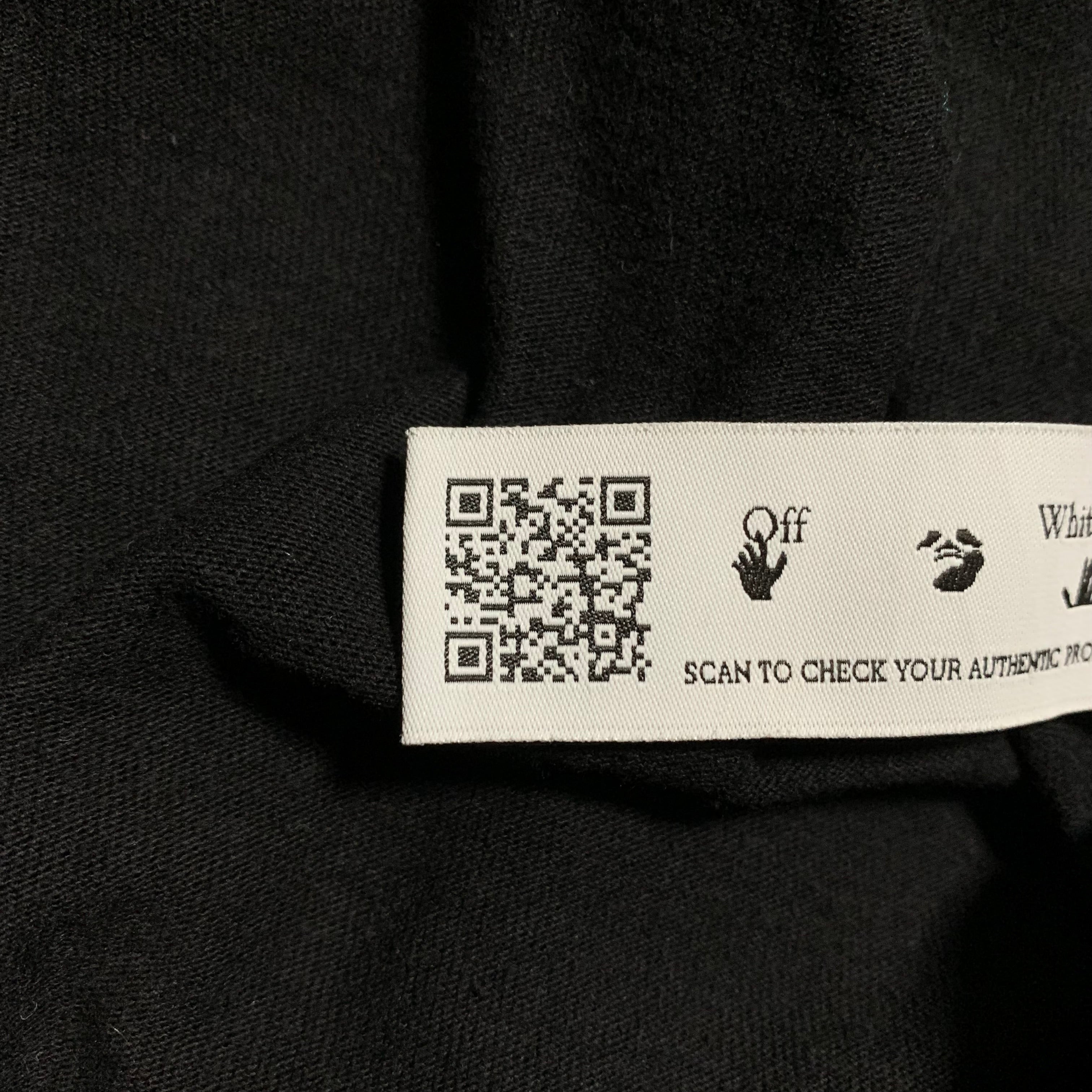 Off White Large Take Care Arrows Black Tee Virgil Abloh Earth
