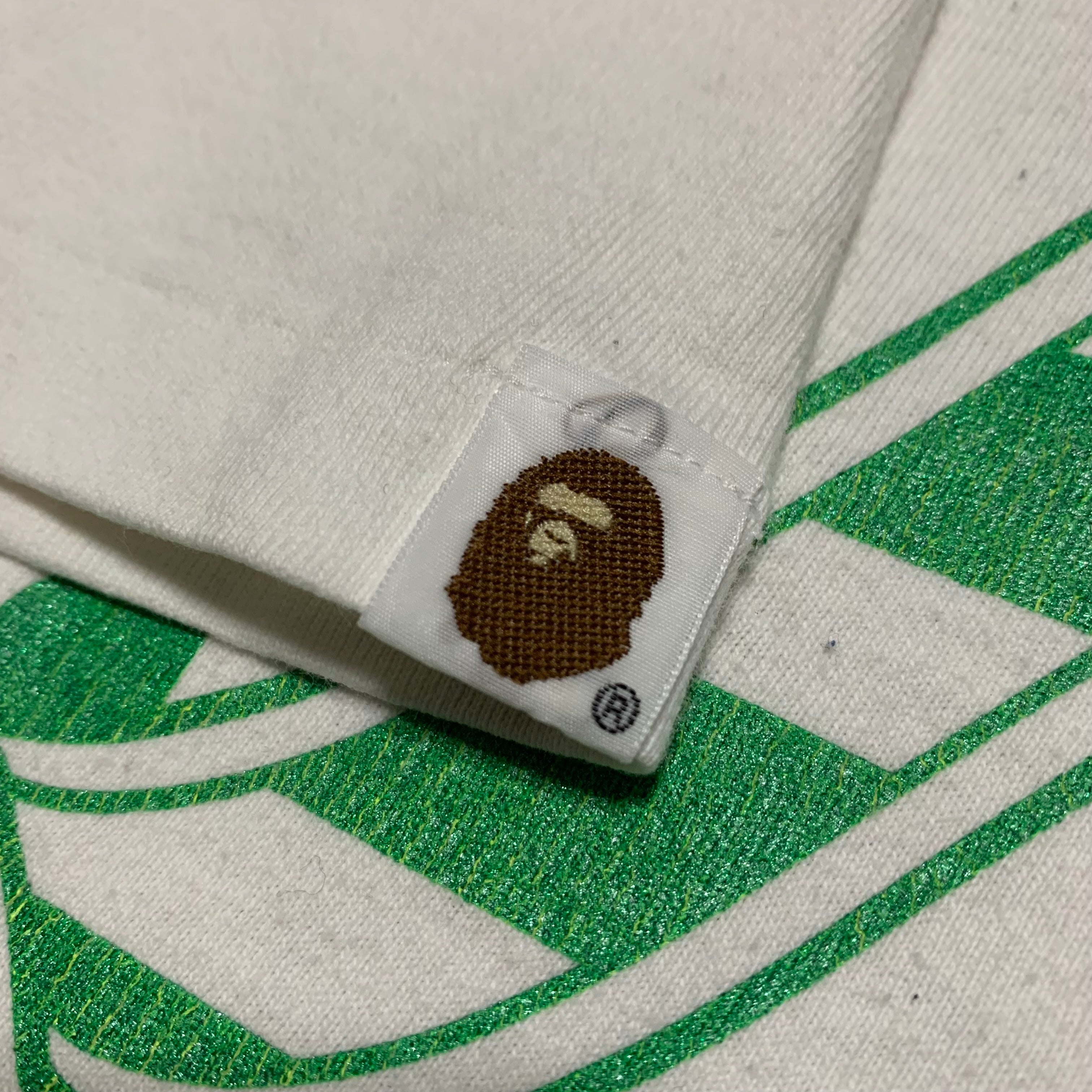 Bape Small Girl Graphic Bape Sta White Tee A Bathing Ape Vintage OG
