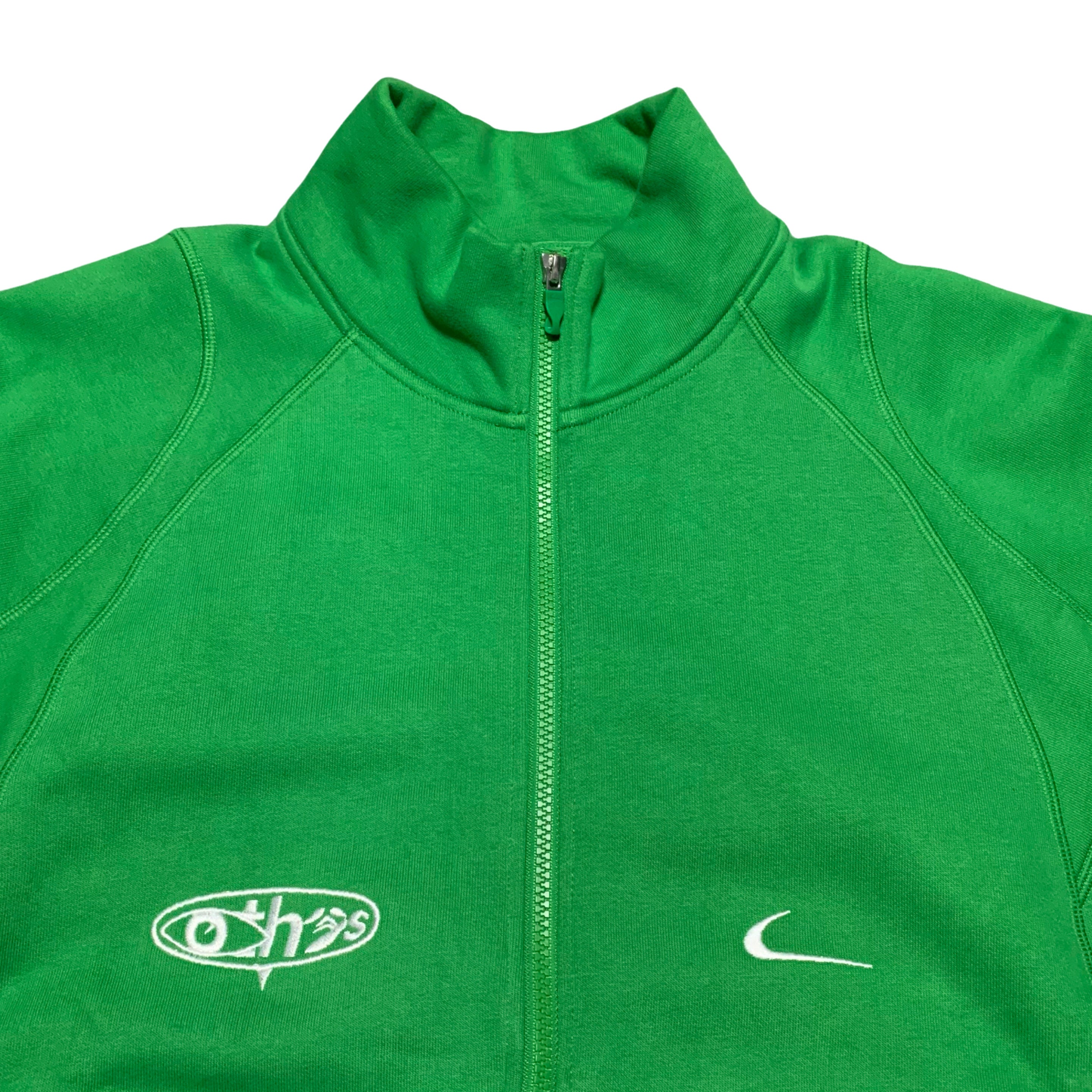 Off White Nike Medium Track Jacket MC Kelly Green Virgil Abloh 2023