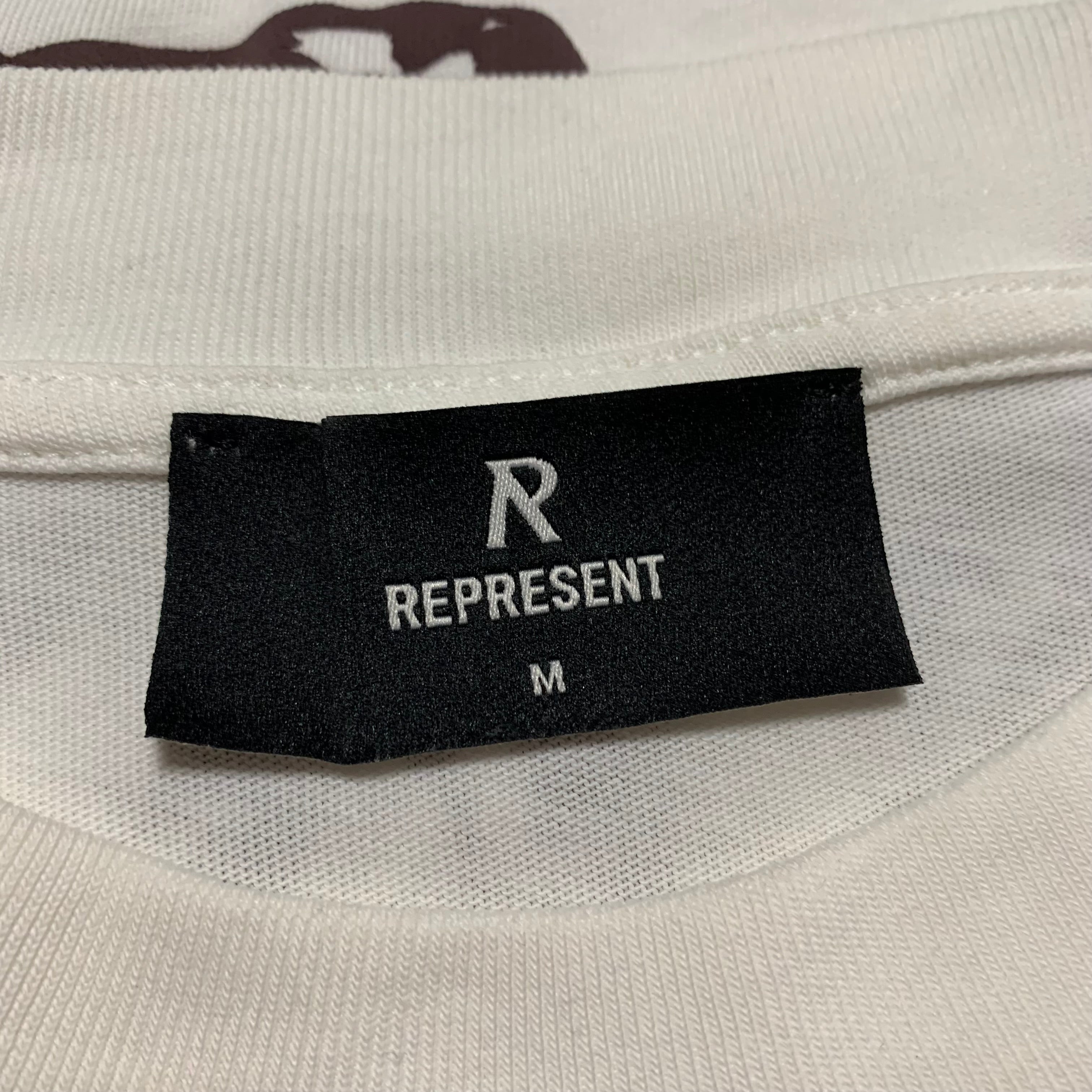 Represent Medium Spirits Of Summer Flat White Tee