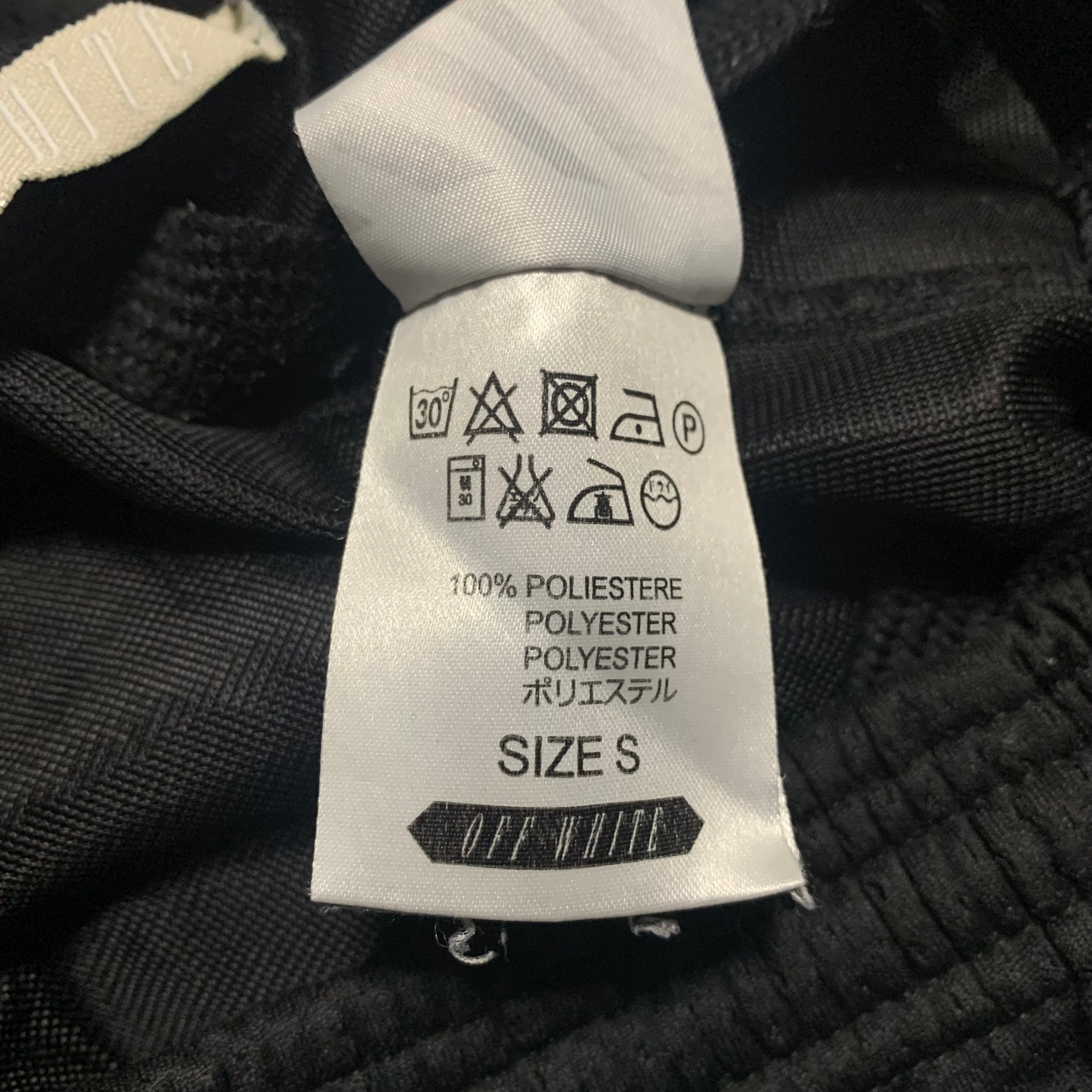 Off White Small Shorts Black Mesh Shorts Bottoms 2016