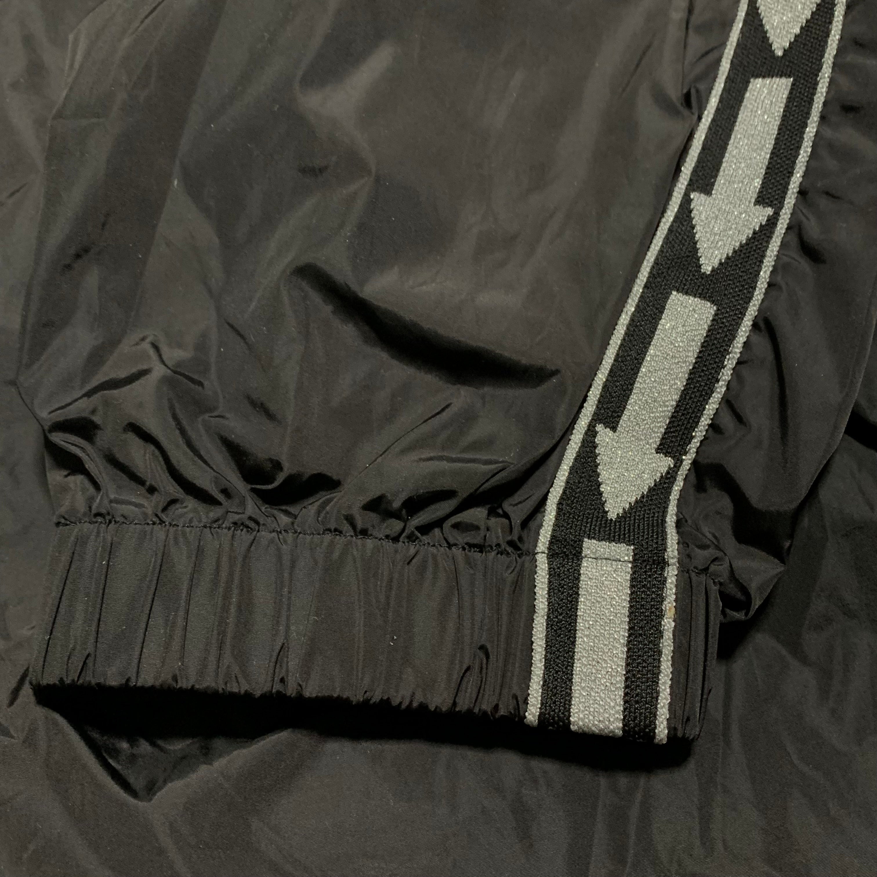 Off White Small Logo Black Track Pant Bottoms Tracksuit Pants Virgil Abloh