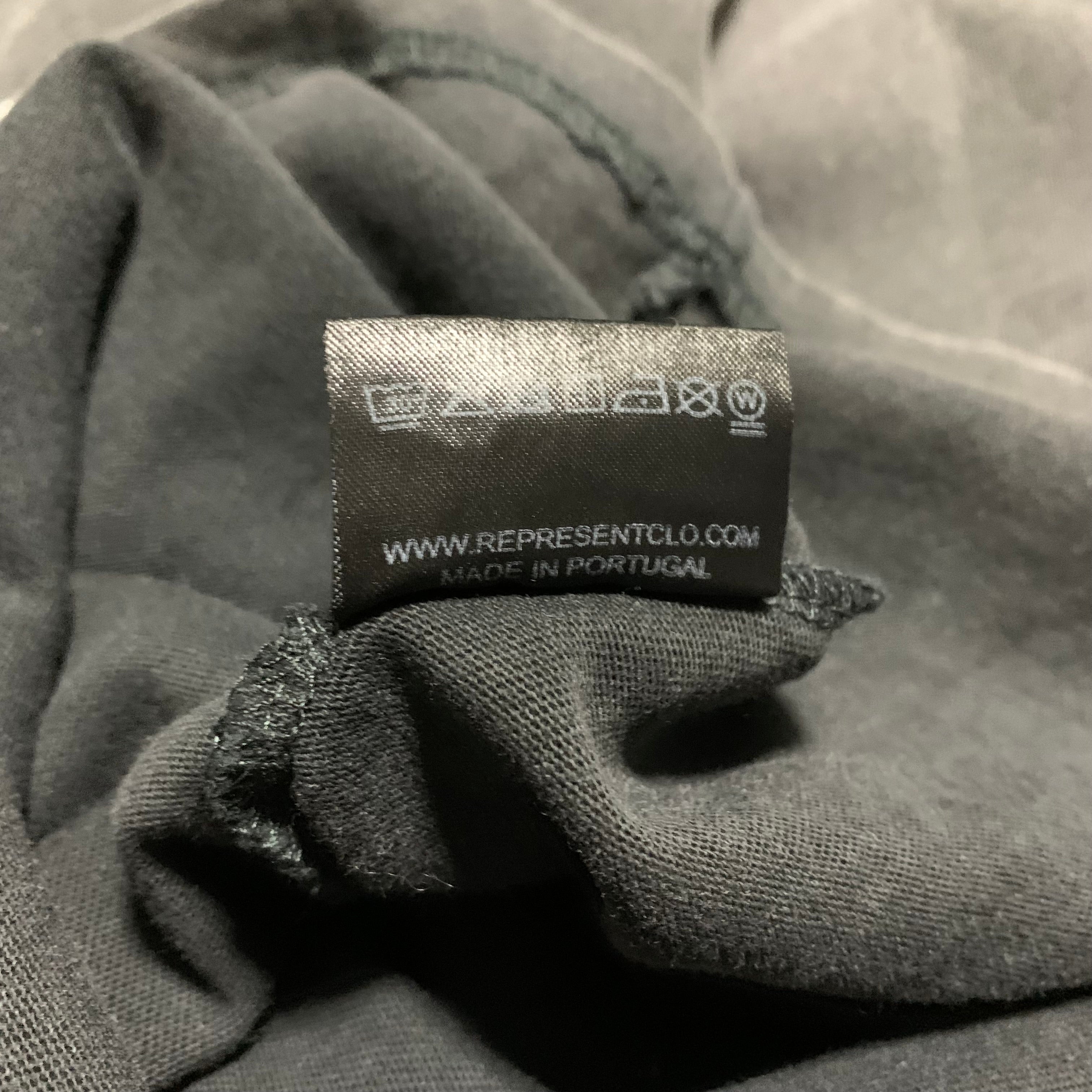 Represent Large As Good As Dead Vintage Grey Tee