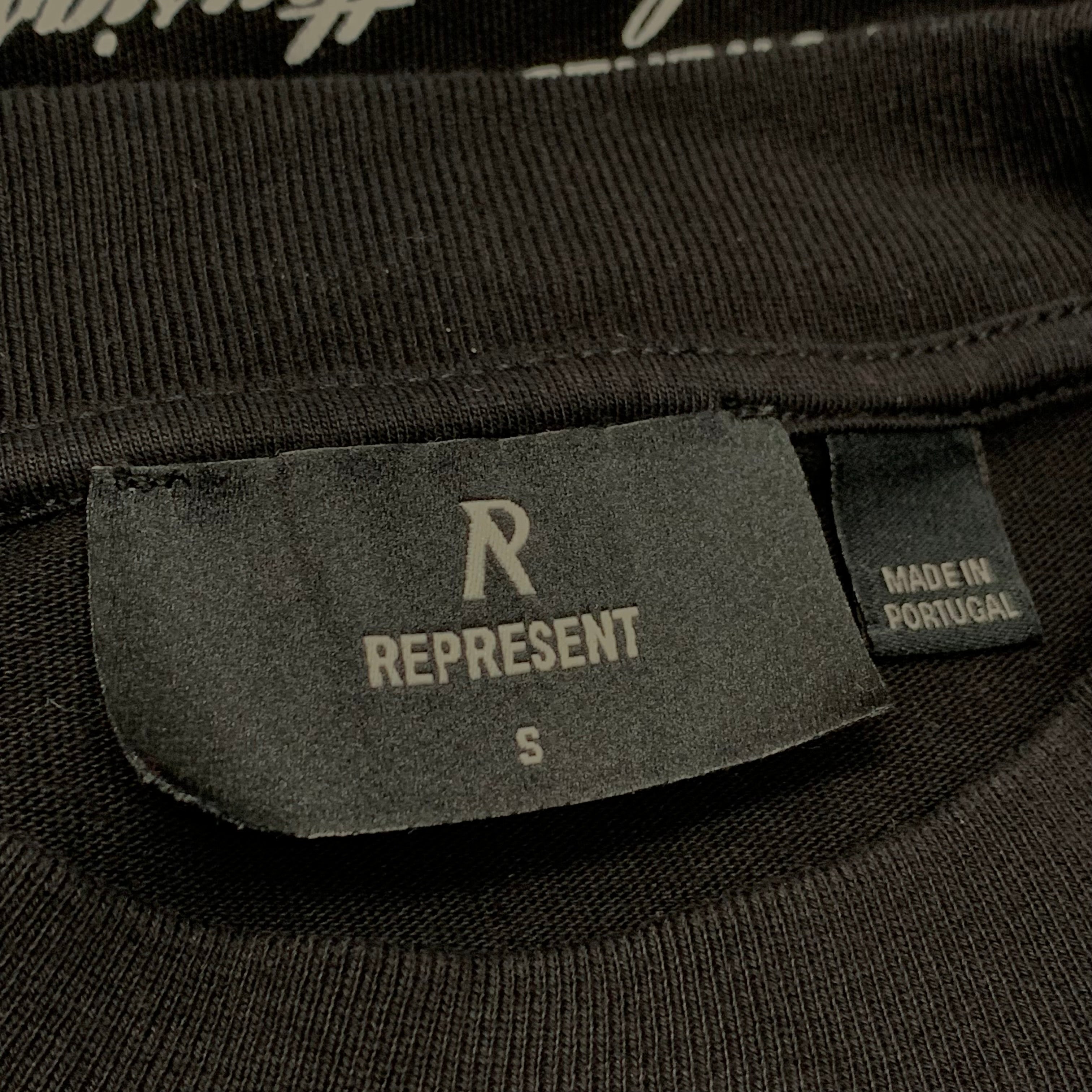 Represent Small Tee Owners Club Jet Black T-Shirt