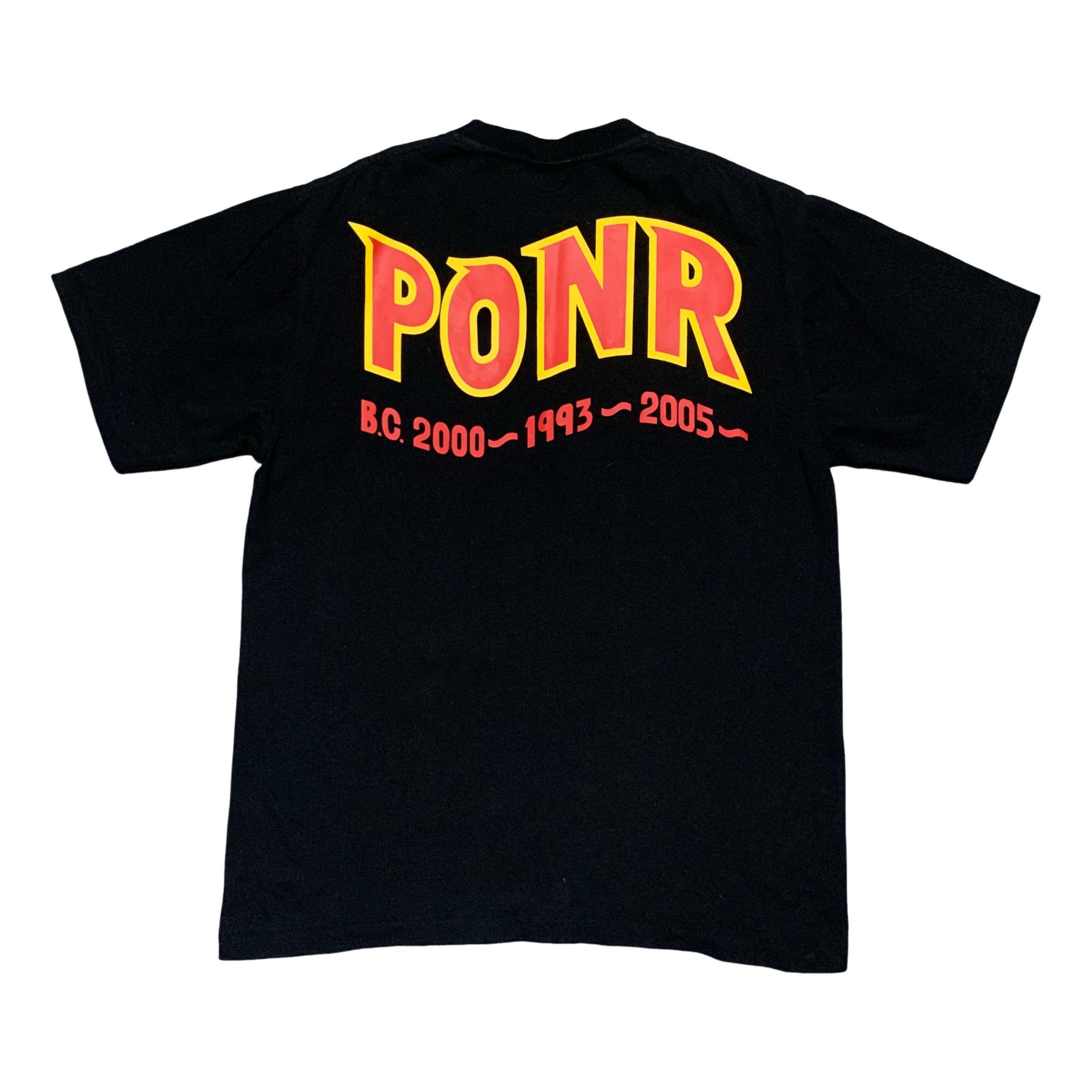 Bape Medium Shark PONR Graphic Black Tee A Bathing Ape