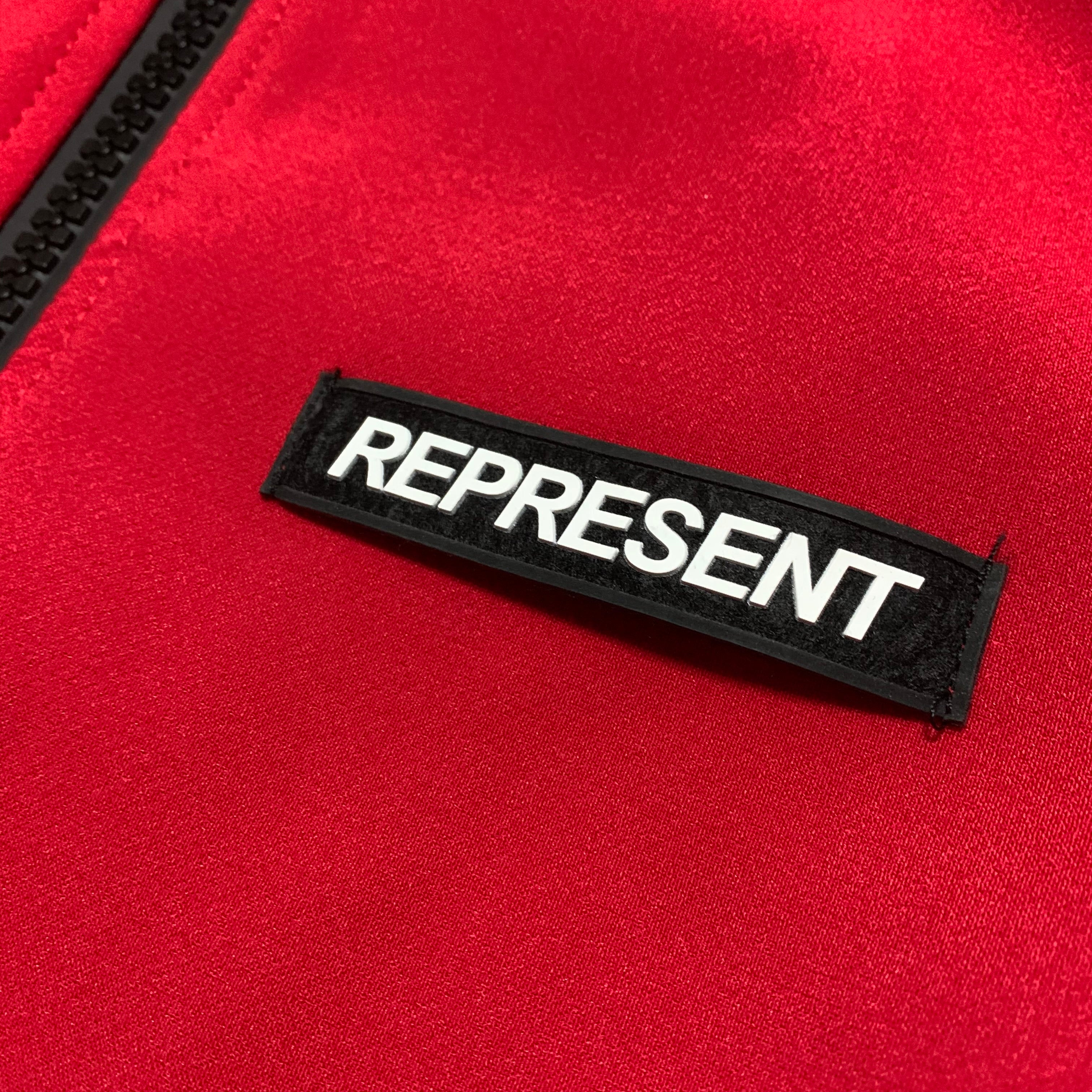 Represent Medium United Jack Red Zip Track Jacket British Made 2018