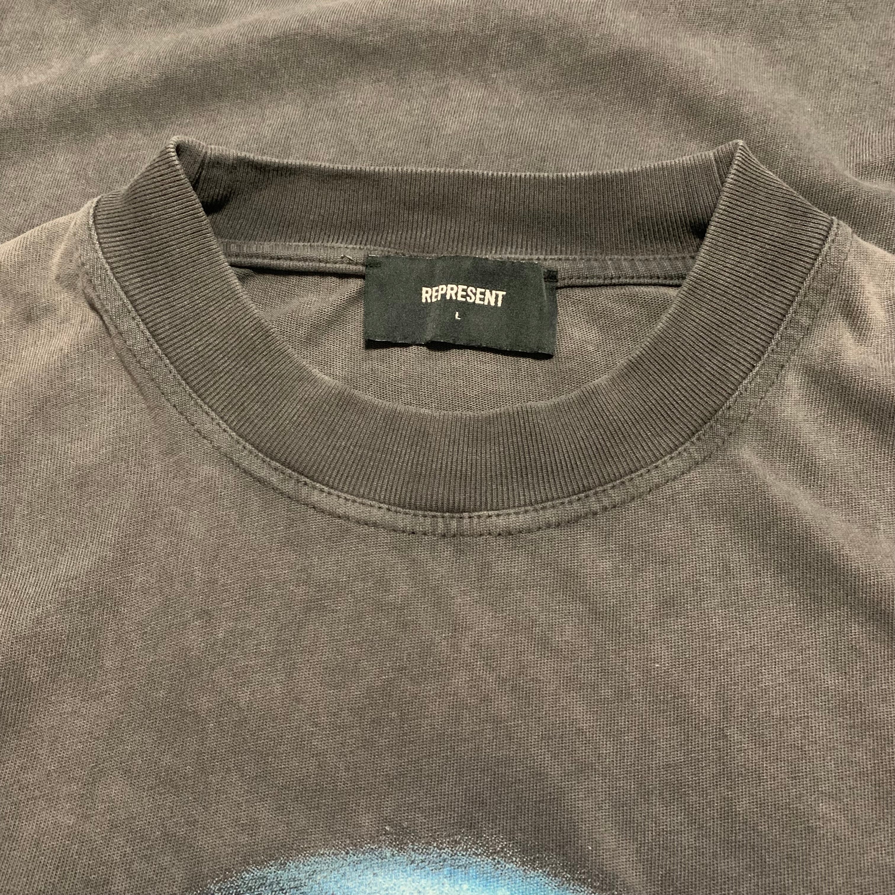 Represent Large Enduring Spirit Vintage Grey Tee