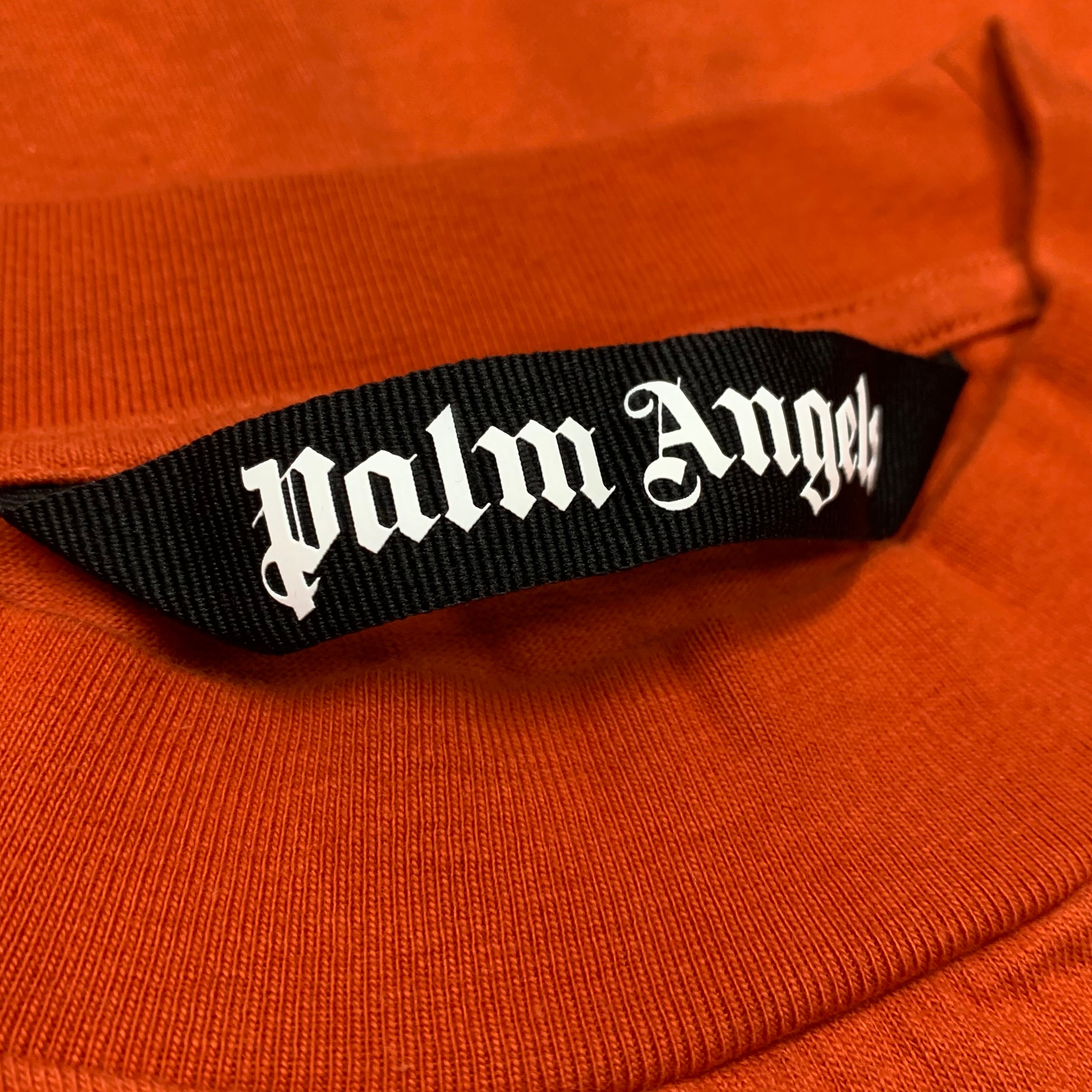 Palm Angels Medium Tee Bear Classic Orange T-Shirt