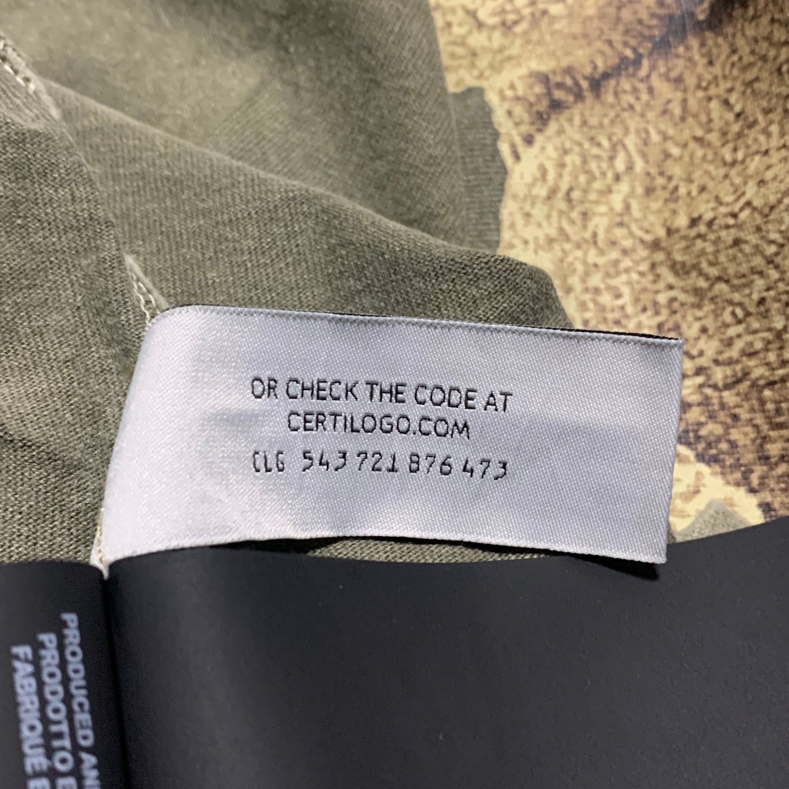 Palm Angels Medium Kill The Bear Green Tee