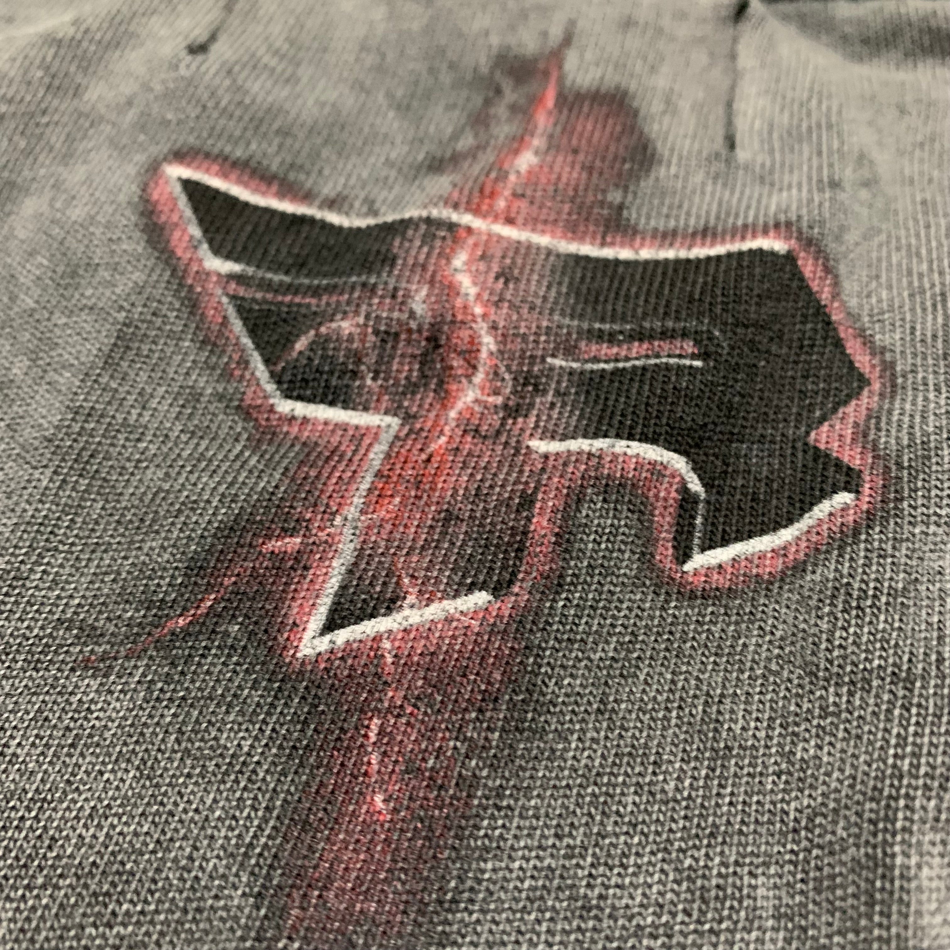 Represent Large Faze Clan Vintage Grey Tee