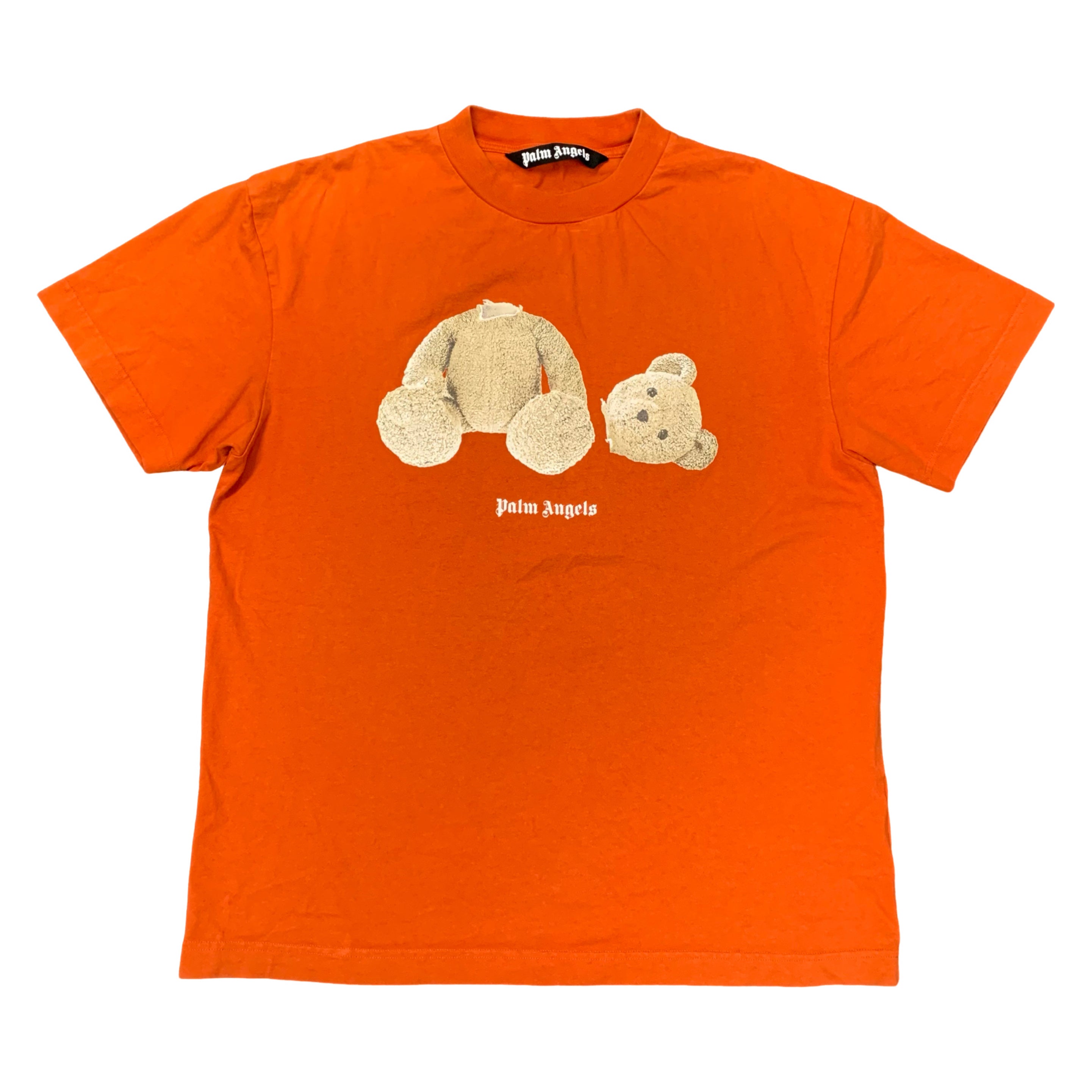 Palm Angels Large Tee Bear Classic Orange T-Shirt