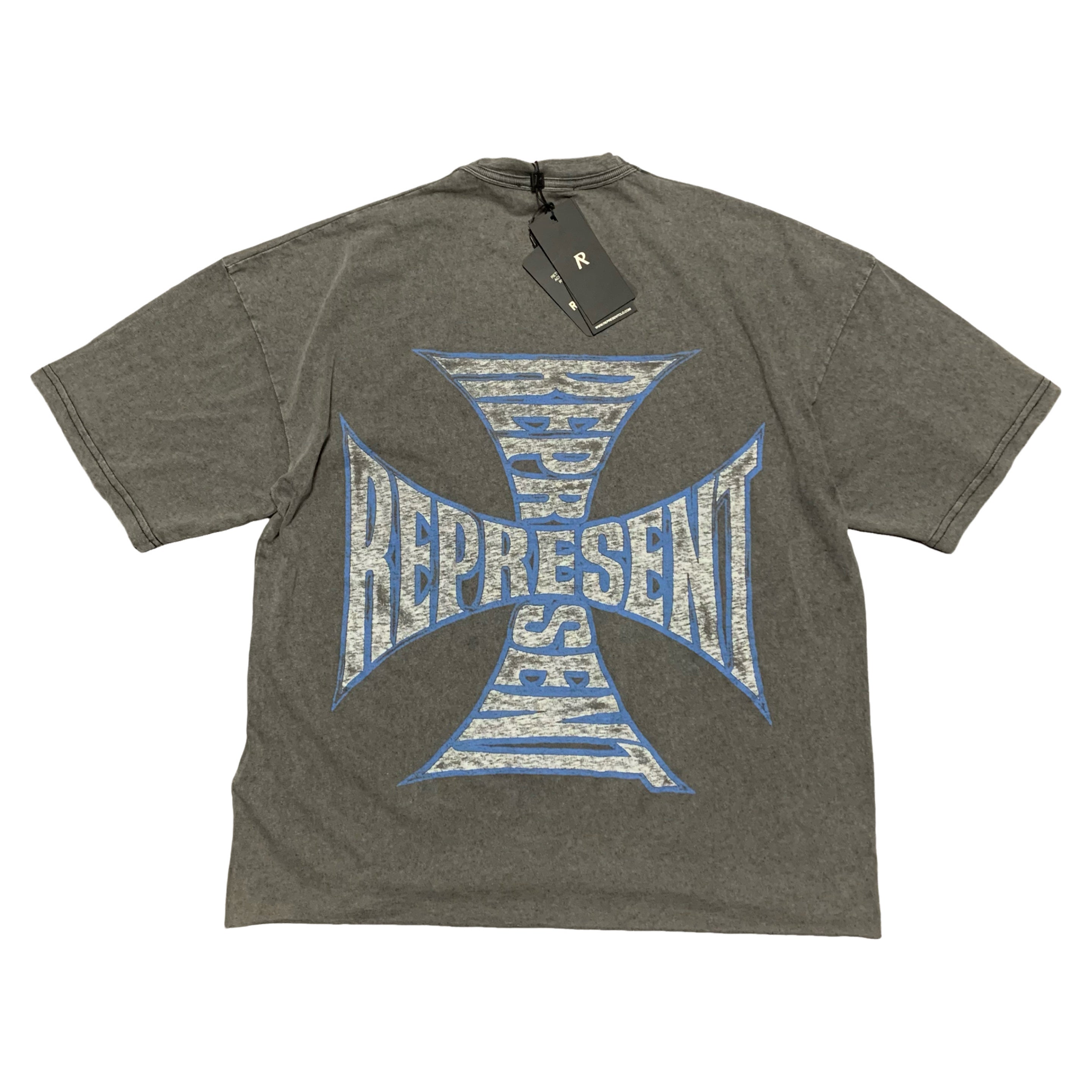 Represent XXS Mike Heaton Exclusive Vintage Grey Tee