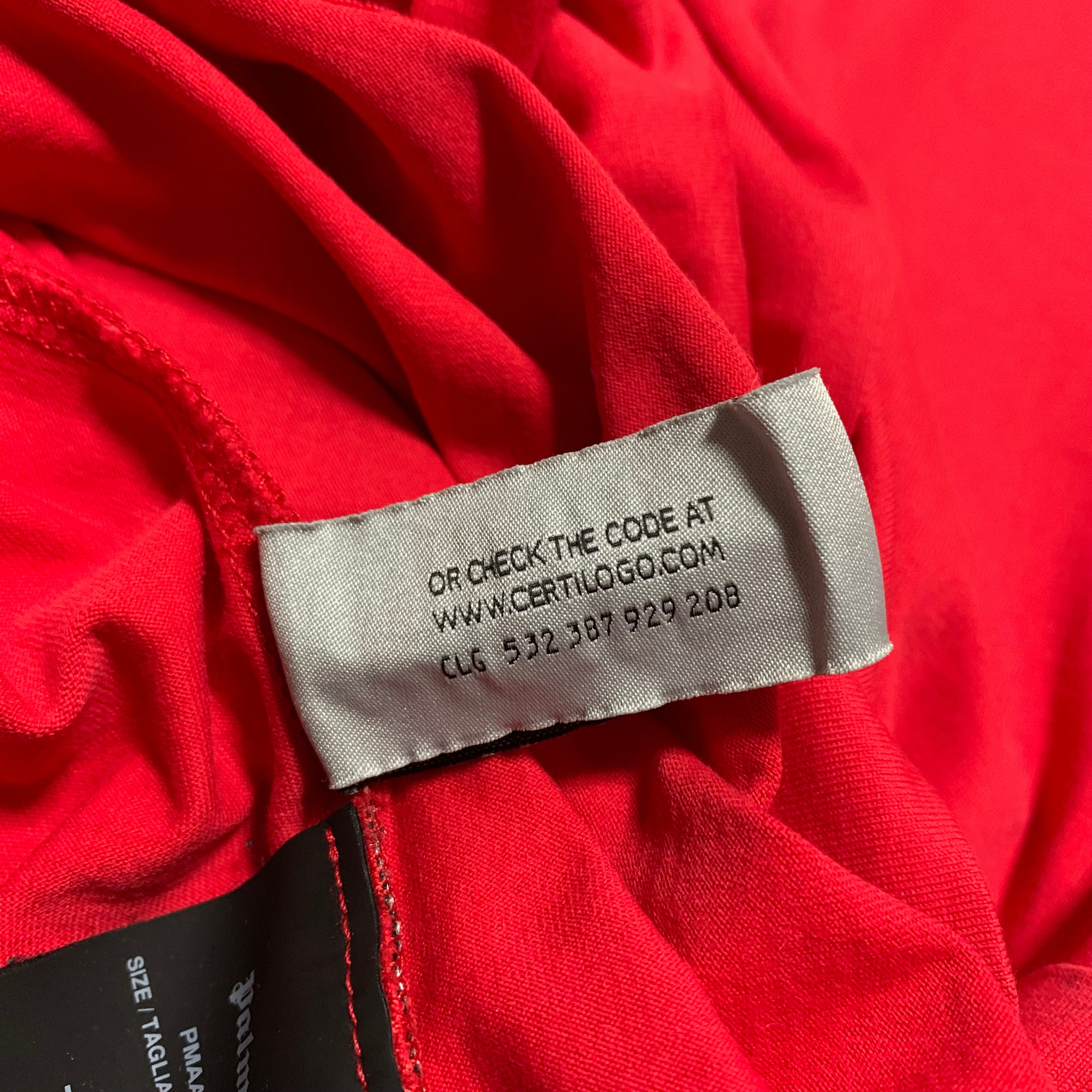 Palm Angels Small Desert Logo Red Tee