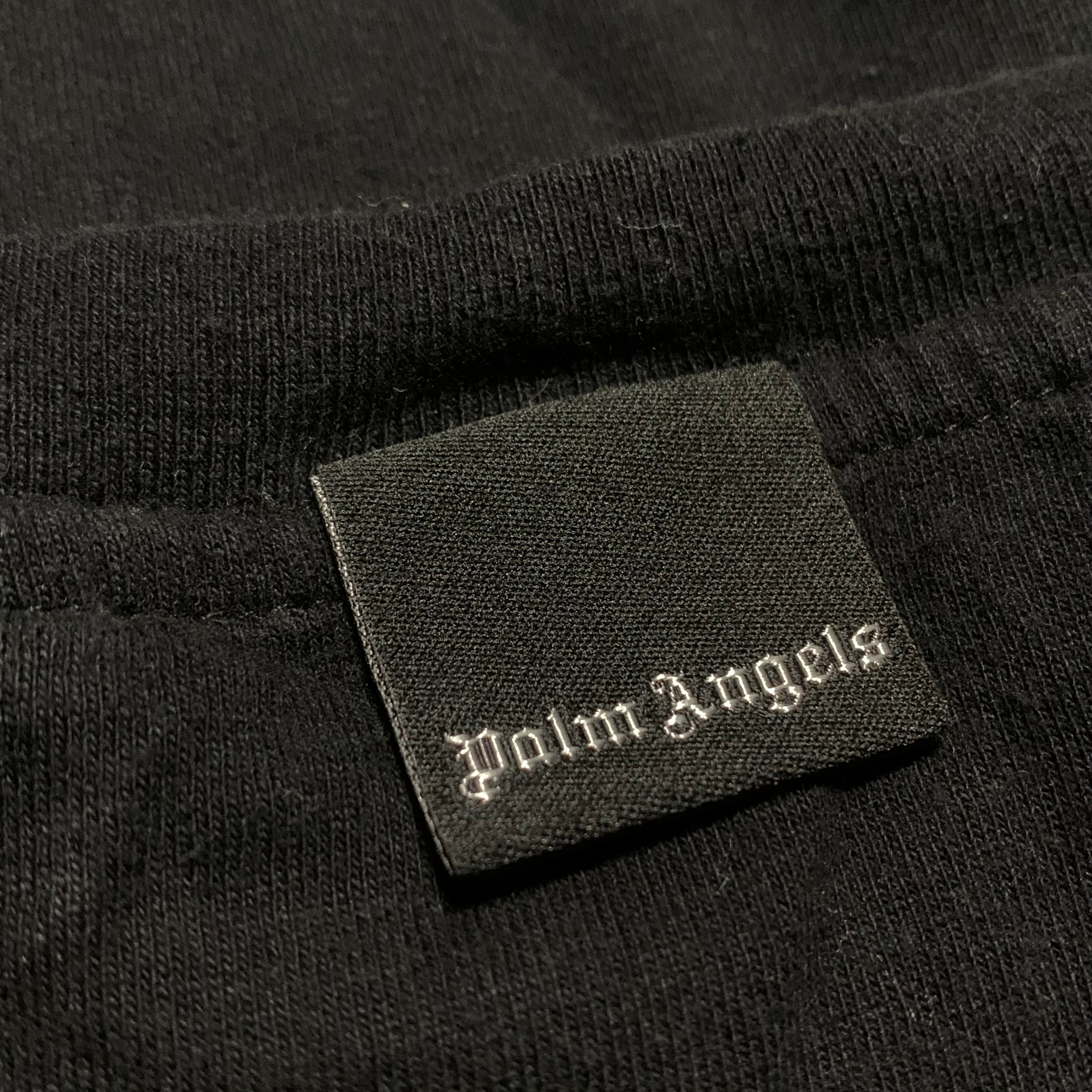 Palm Angels Large Palm Tree Patch Black Tee