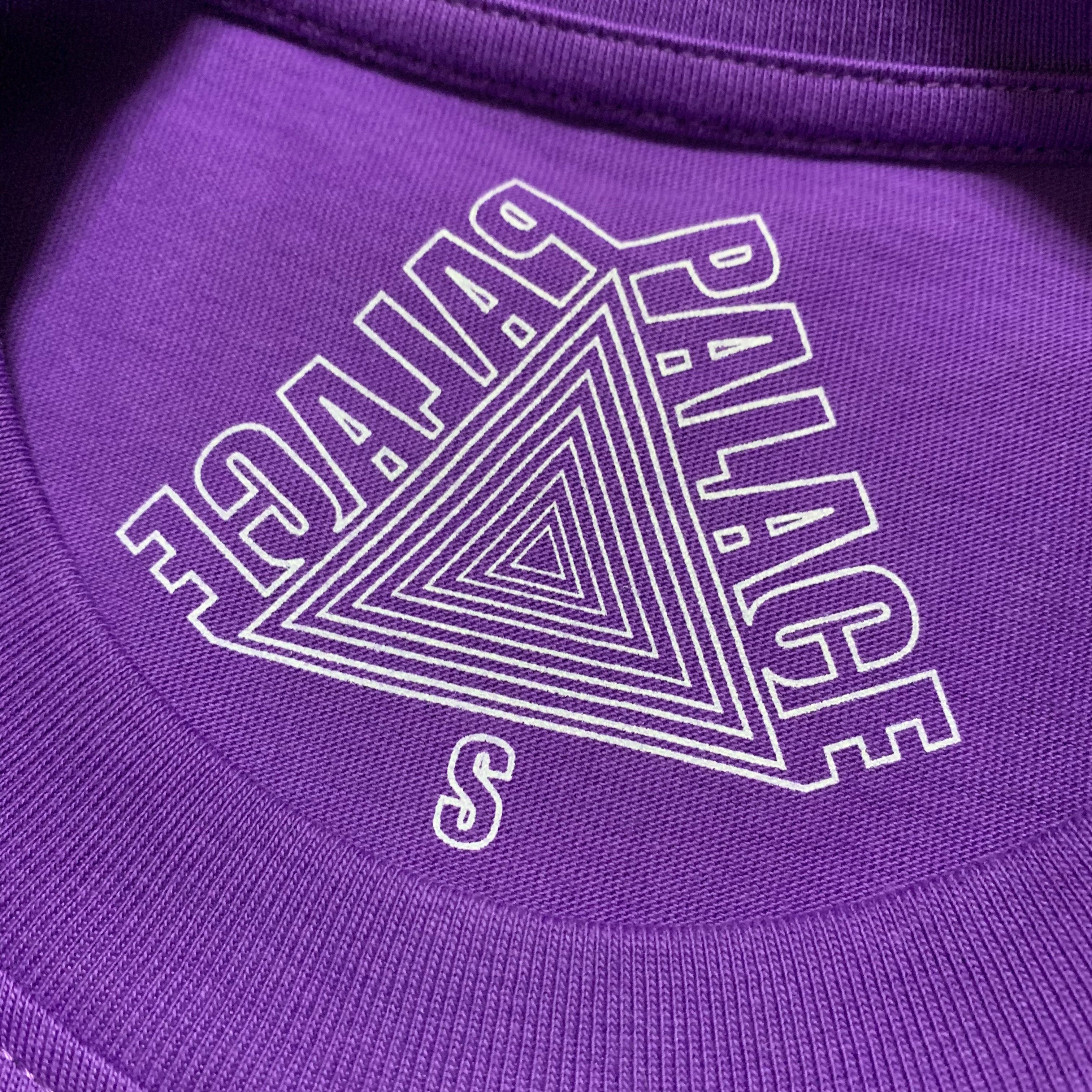 Palace Small Downtown Purple Tee 2023