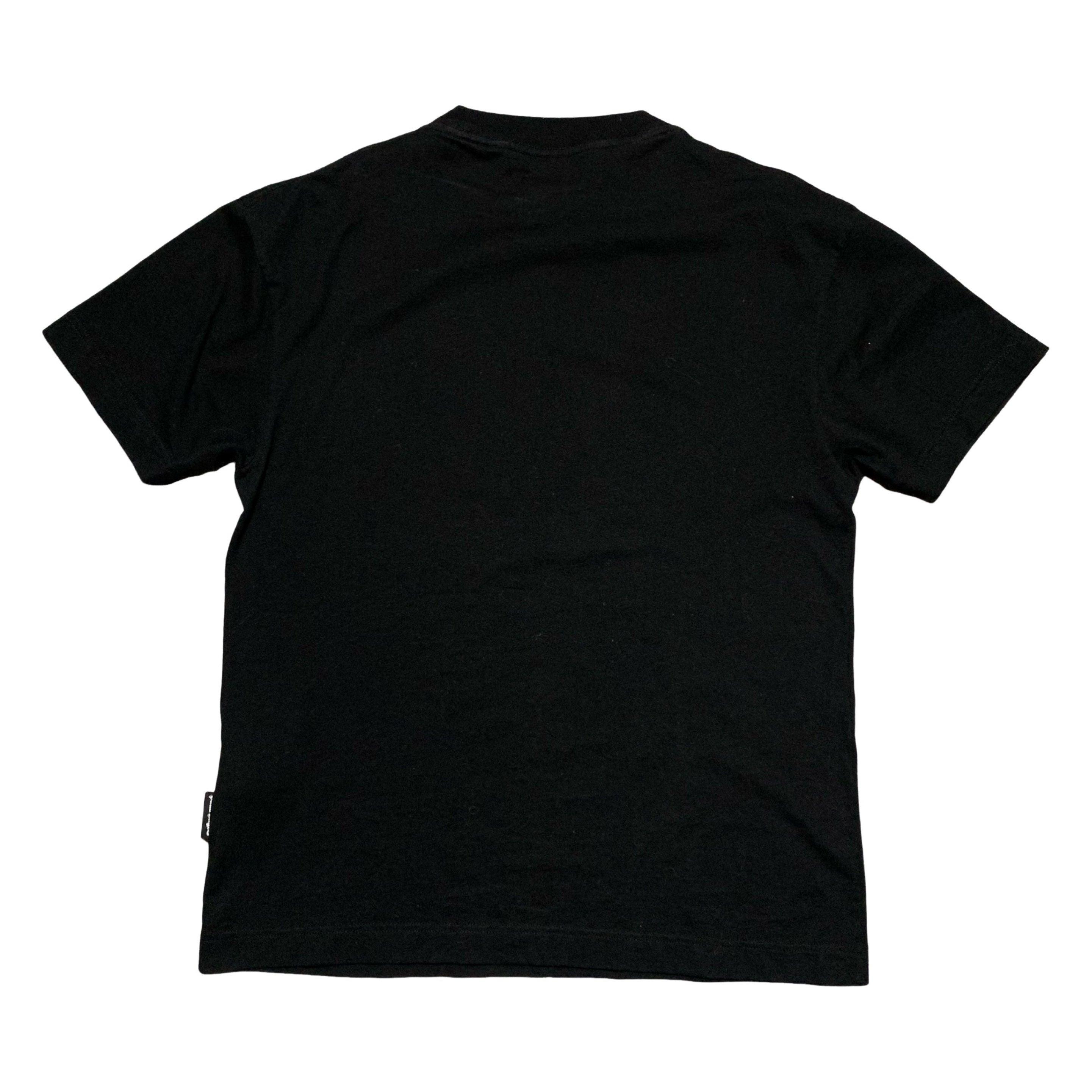 Palm Angels Small Getty Speedboat Classic Black Tee