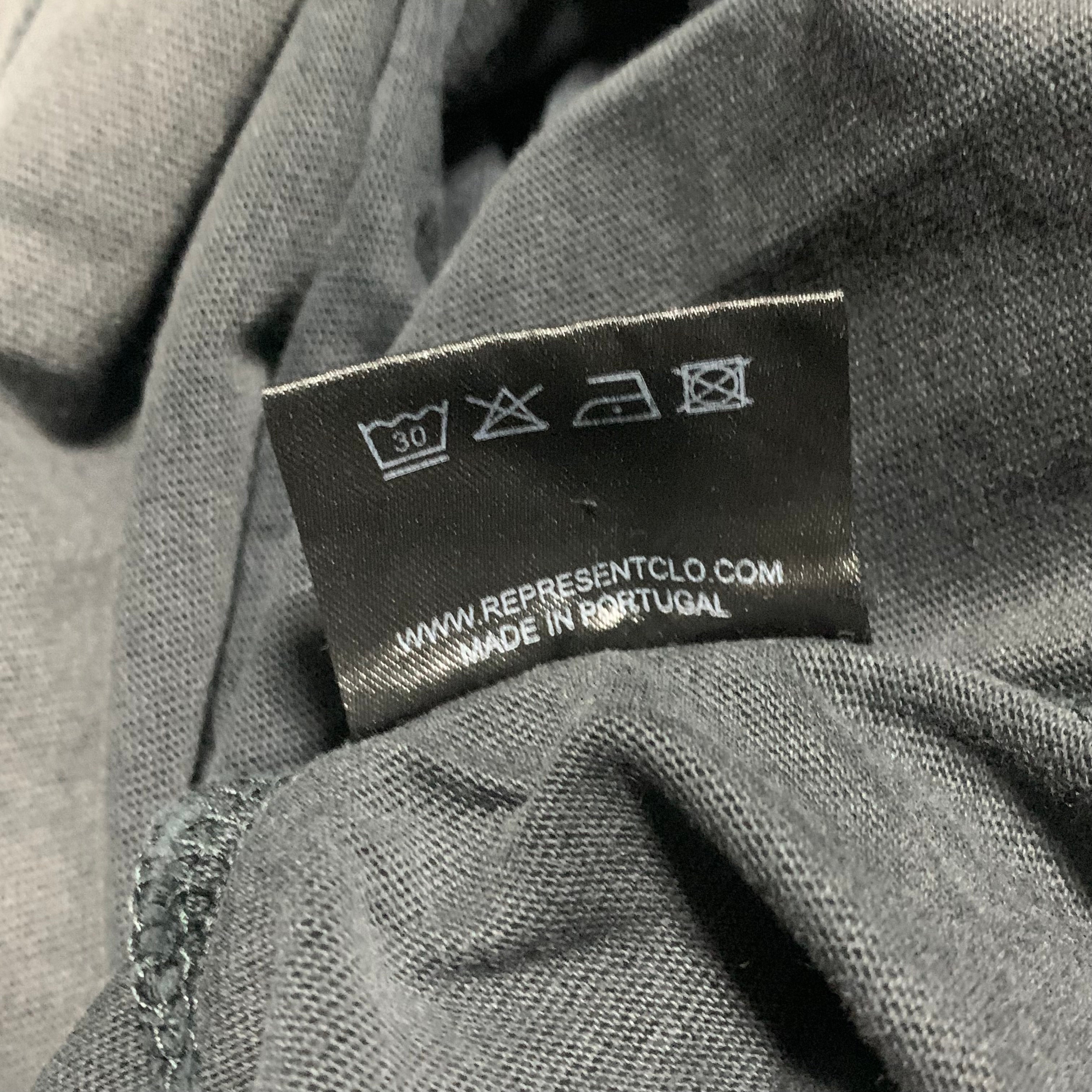 Represent Small Rep N Resent Vintage Grey Tee