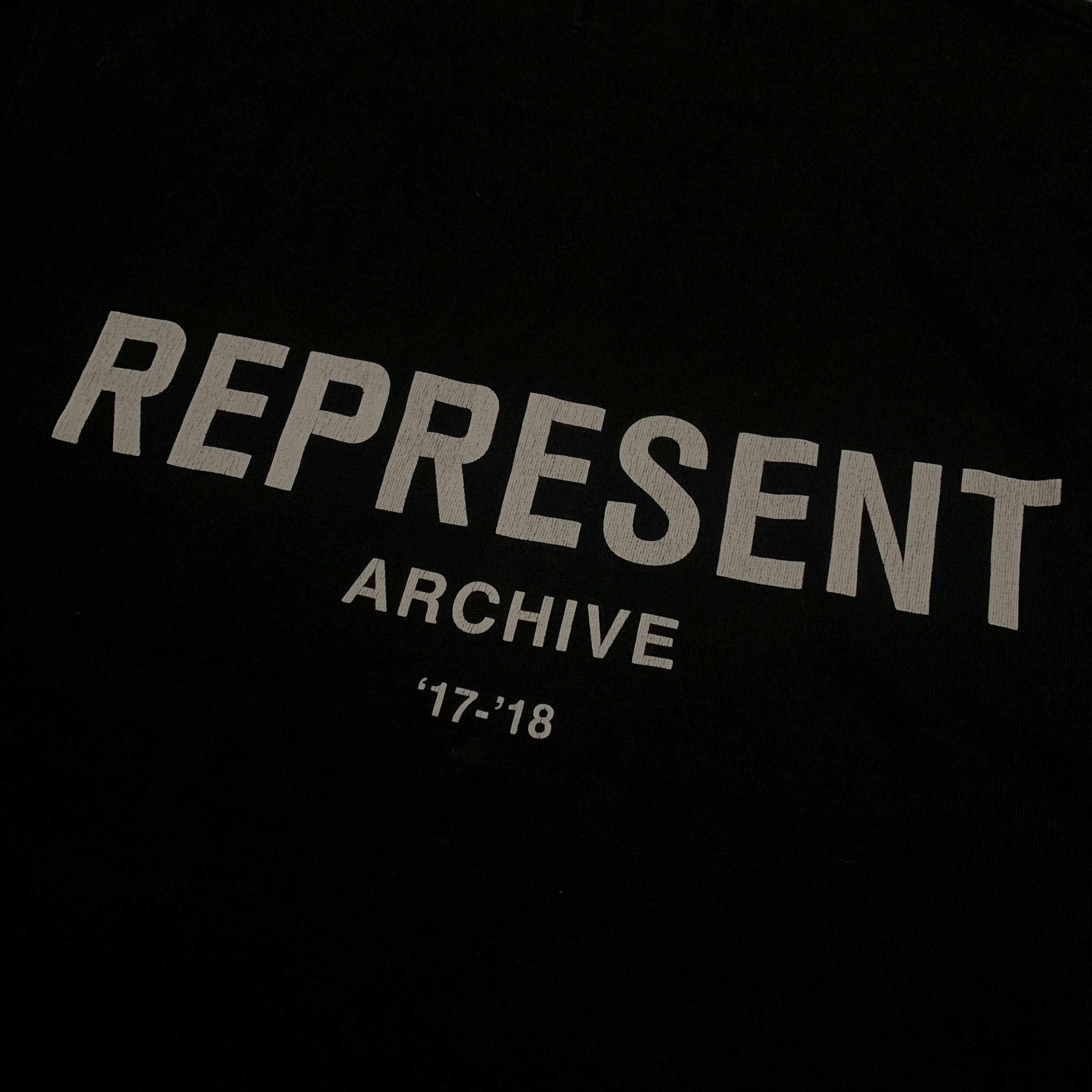 Represent Small Battle Archive Jet Black Tee