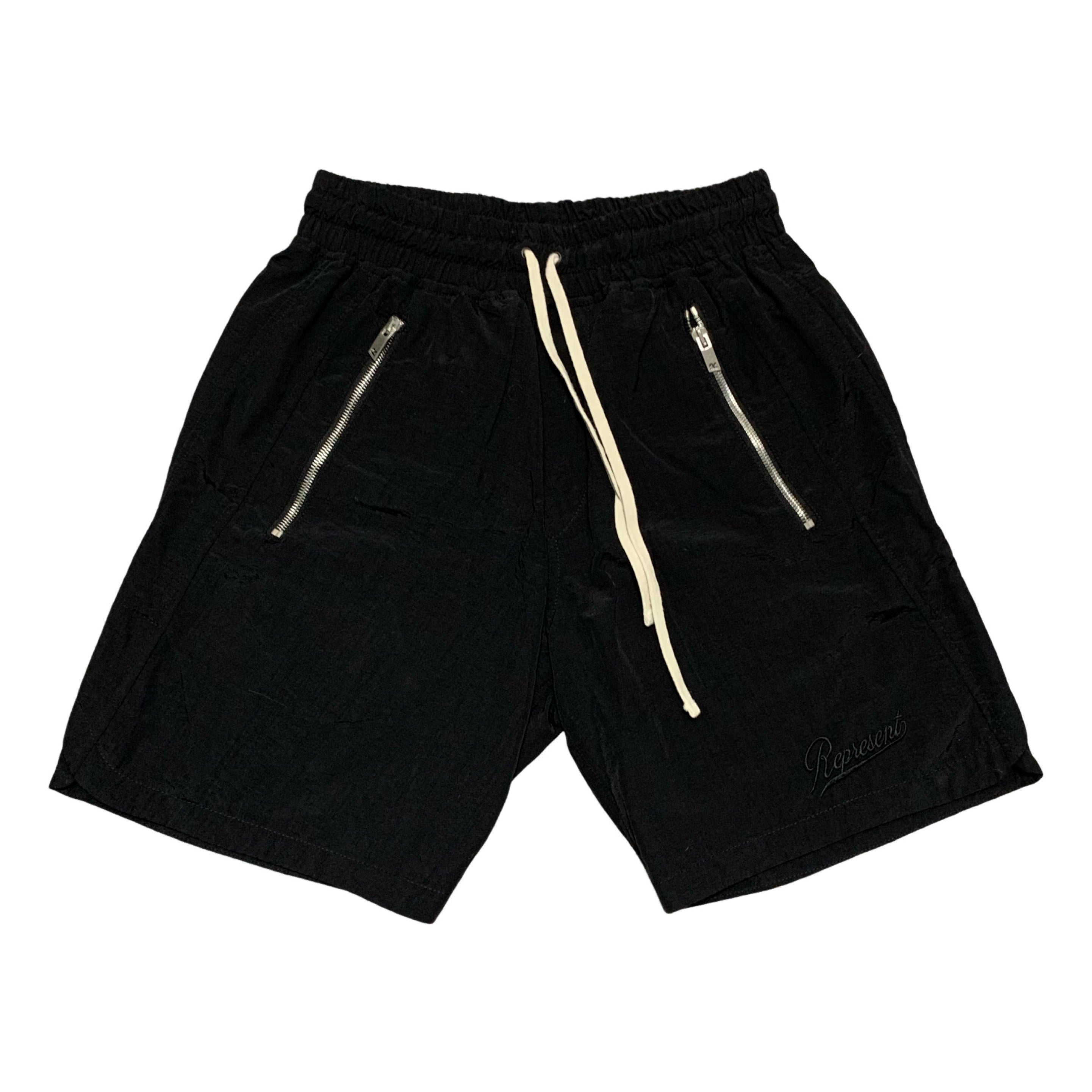 Represent Small Shorts Black Bottoms Signature British Made