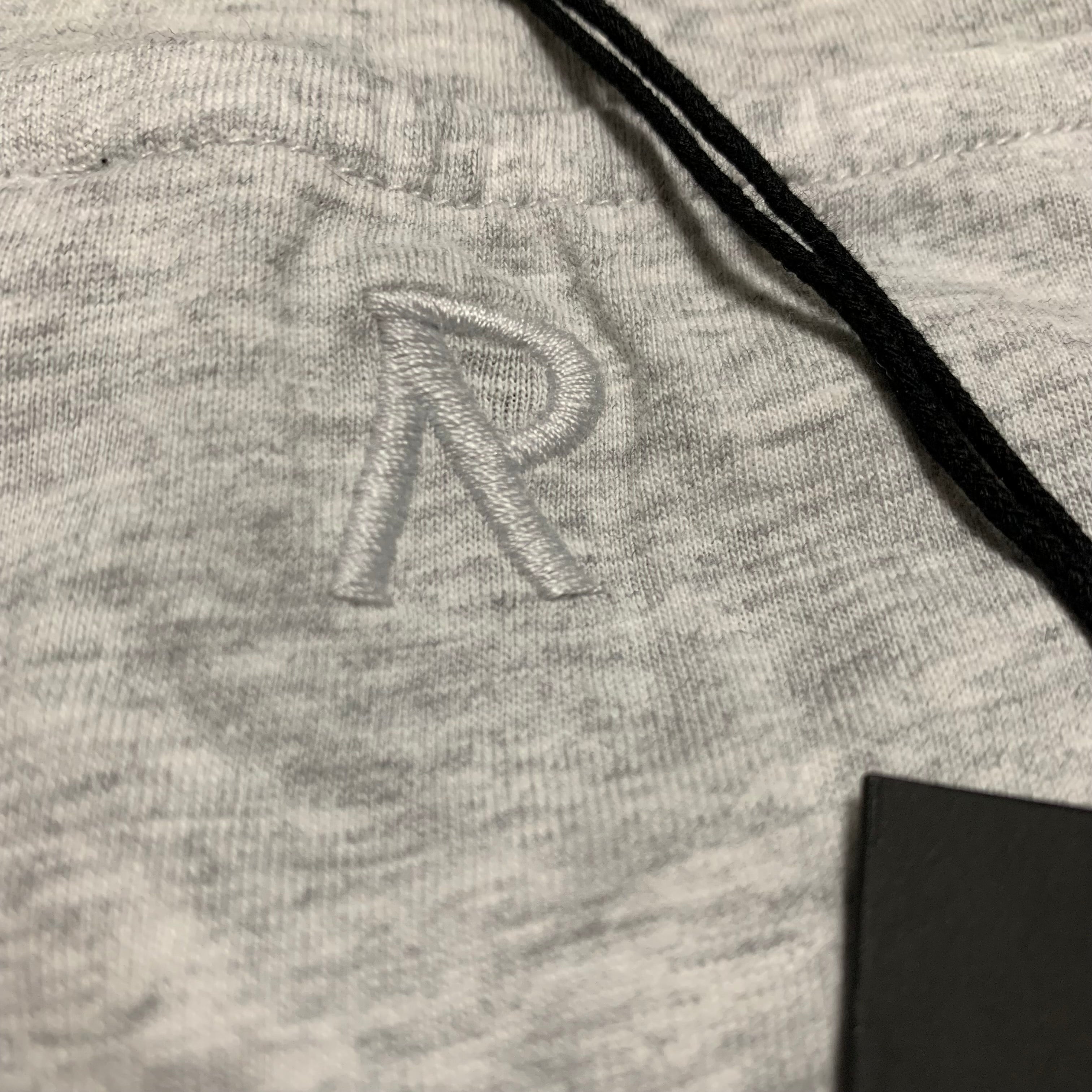 Represent Small Initial Marl Ice Grey Tee Regular Fit
