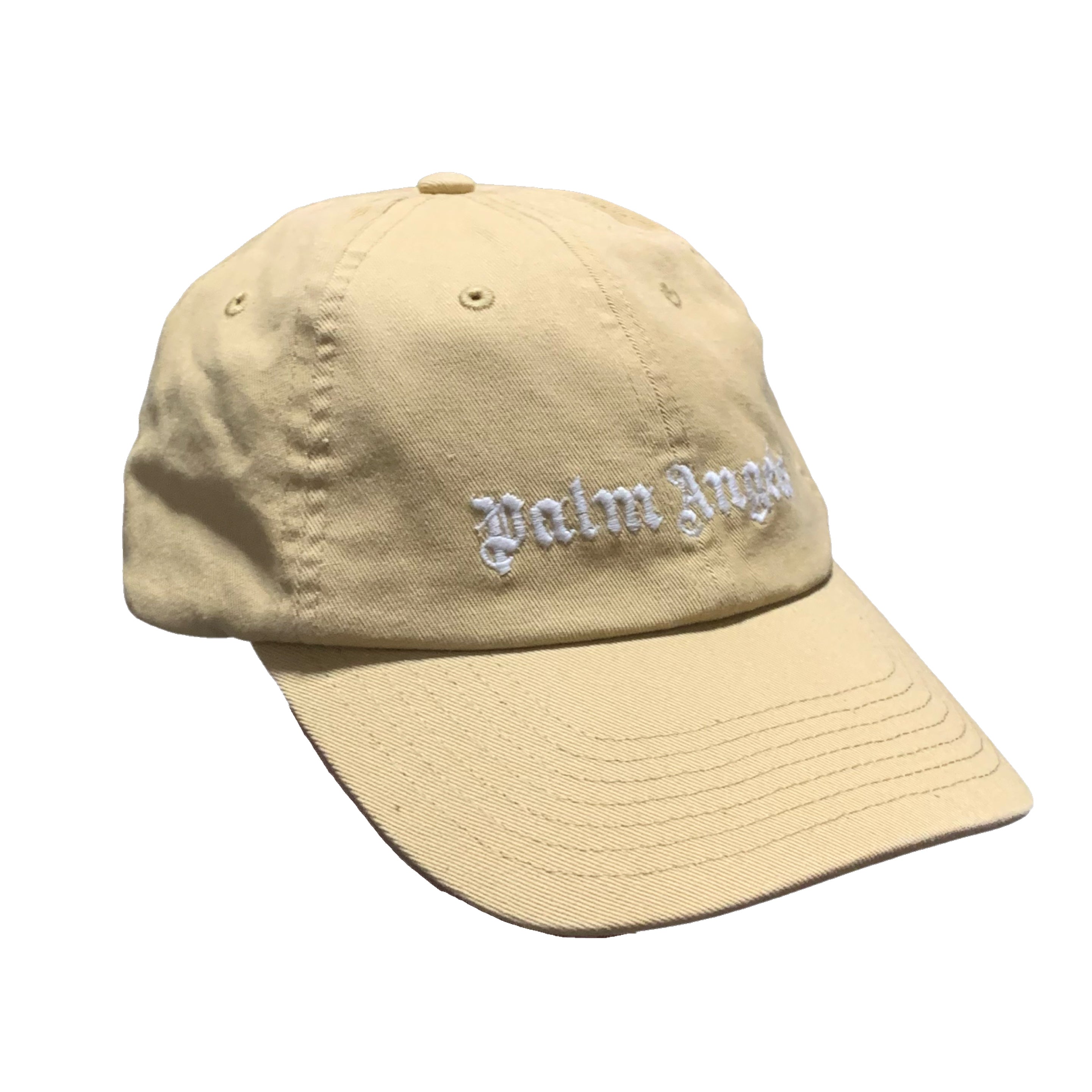 Palm Angels Cap Beige Tan Baseball Cap Hat