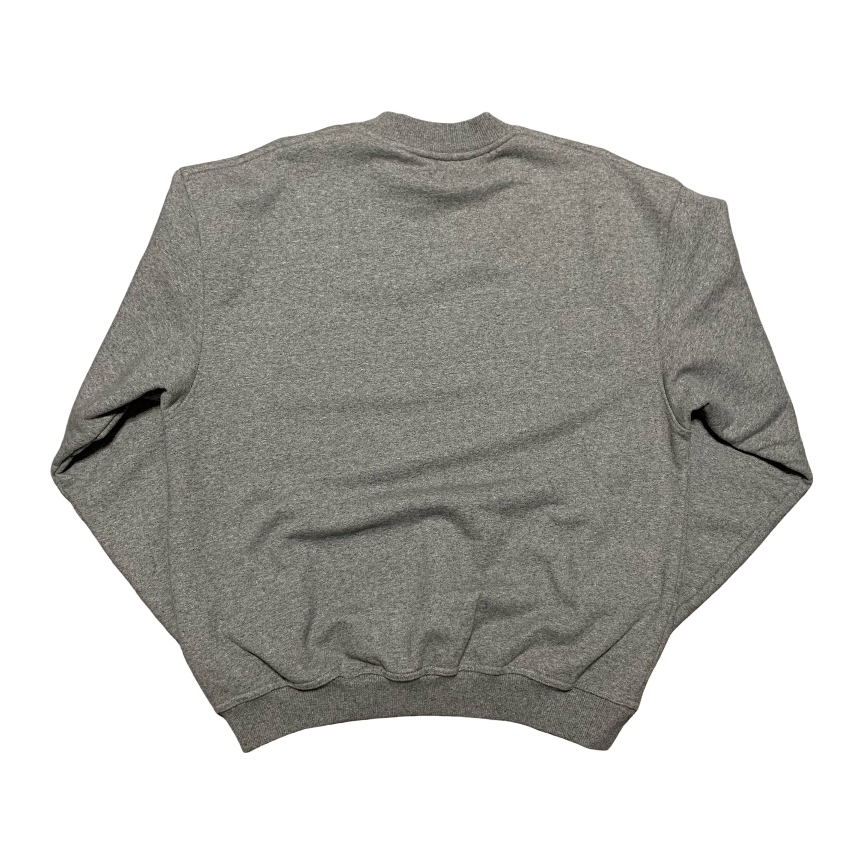 Represent XS Blanks Grey Sweater Sweatshirt Crewneck
