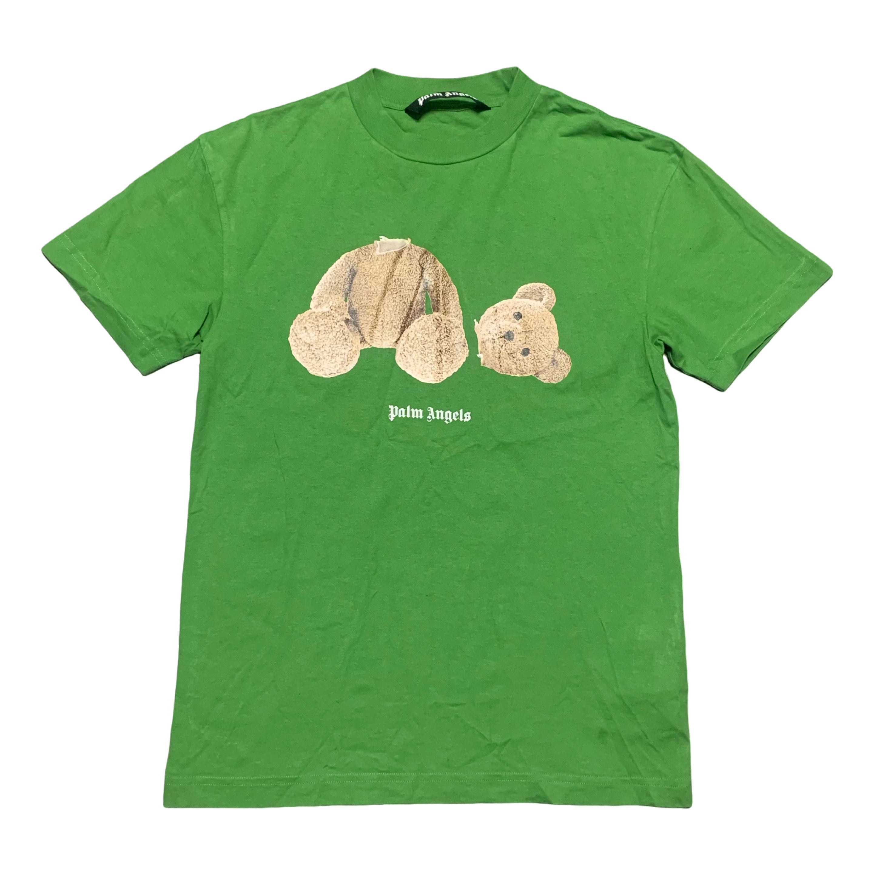 Palm Angels Small Kill The Bear Green Tee