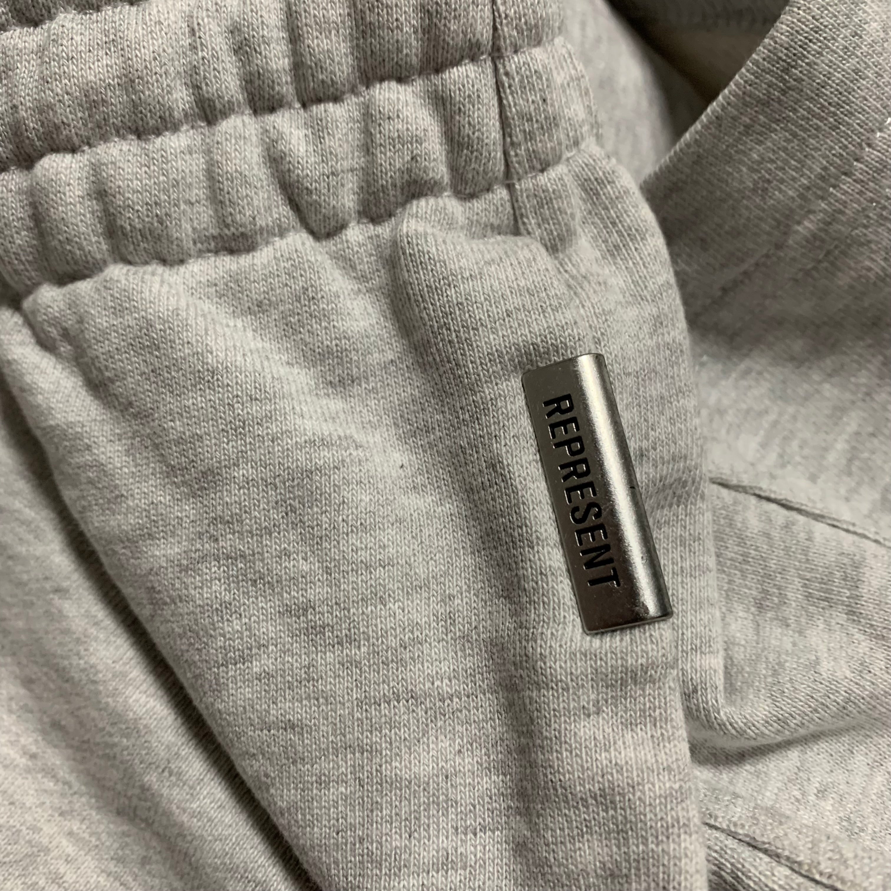 Represent Small Shorts Initial Grey Bottoms