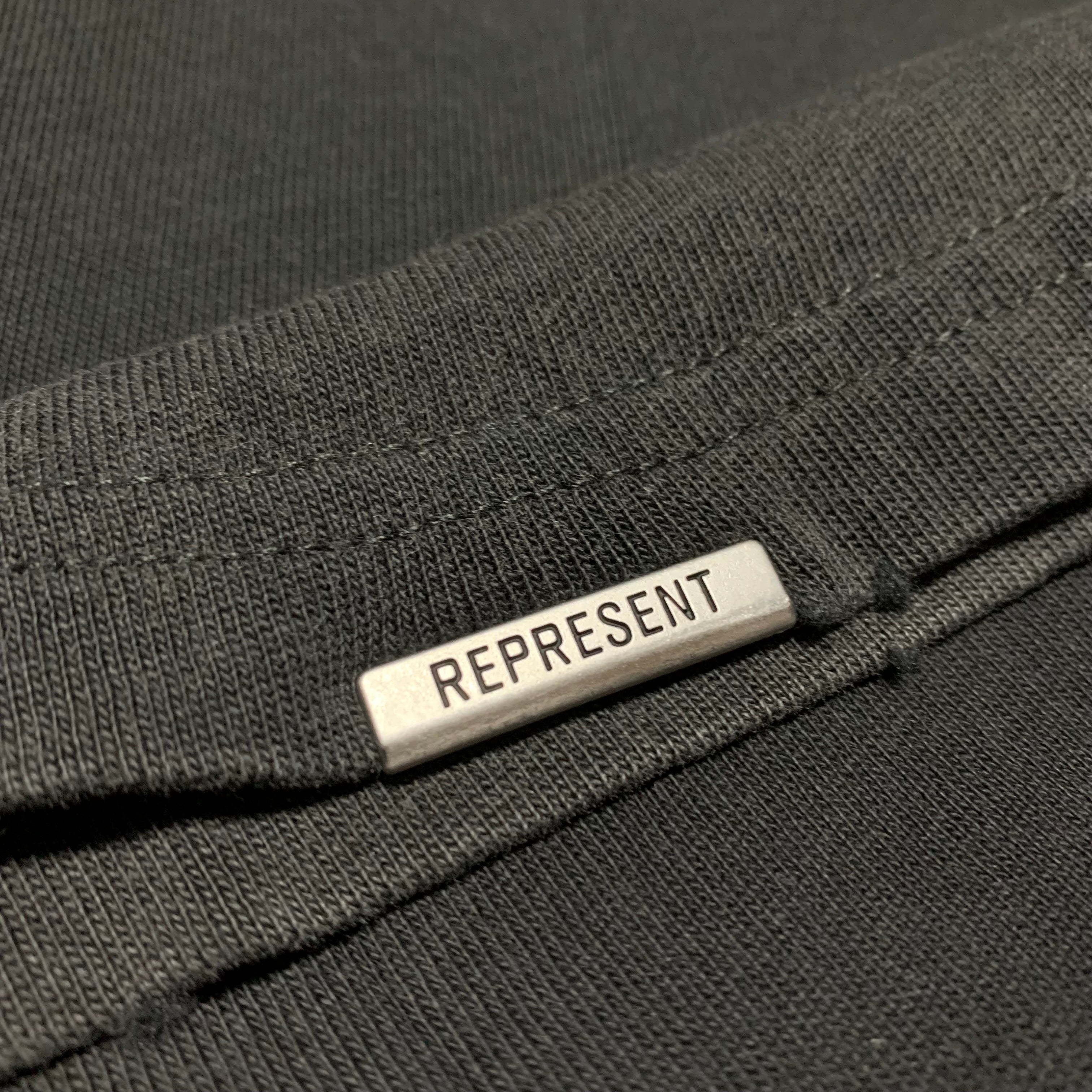 Represent Medium Only The Strong Survive Vintage Black Tee