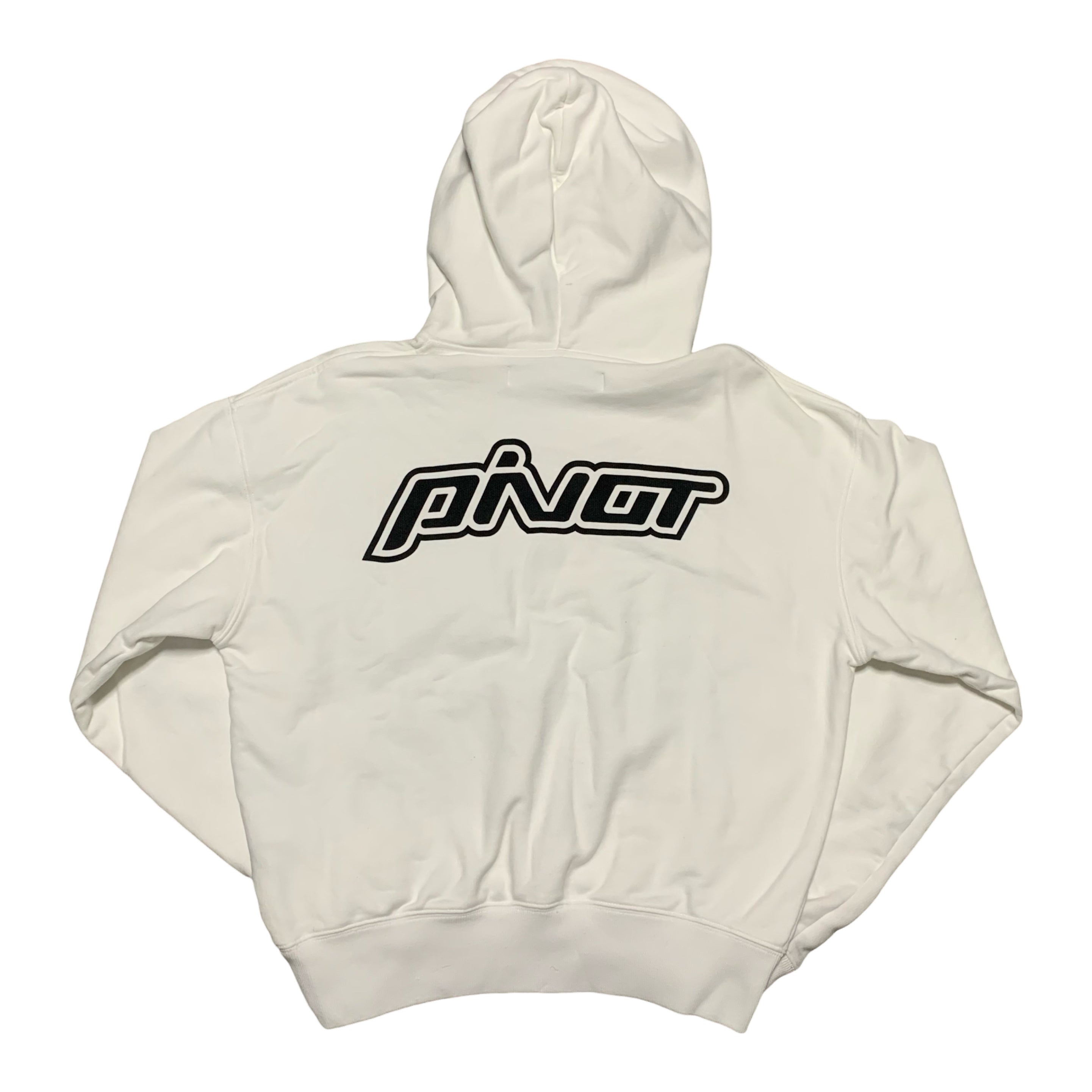 Off White XS Mona Lisa White Hoodie Virgil Abloh