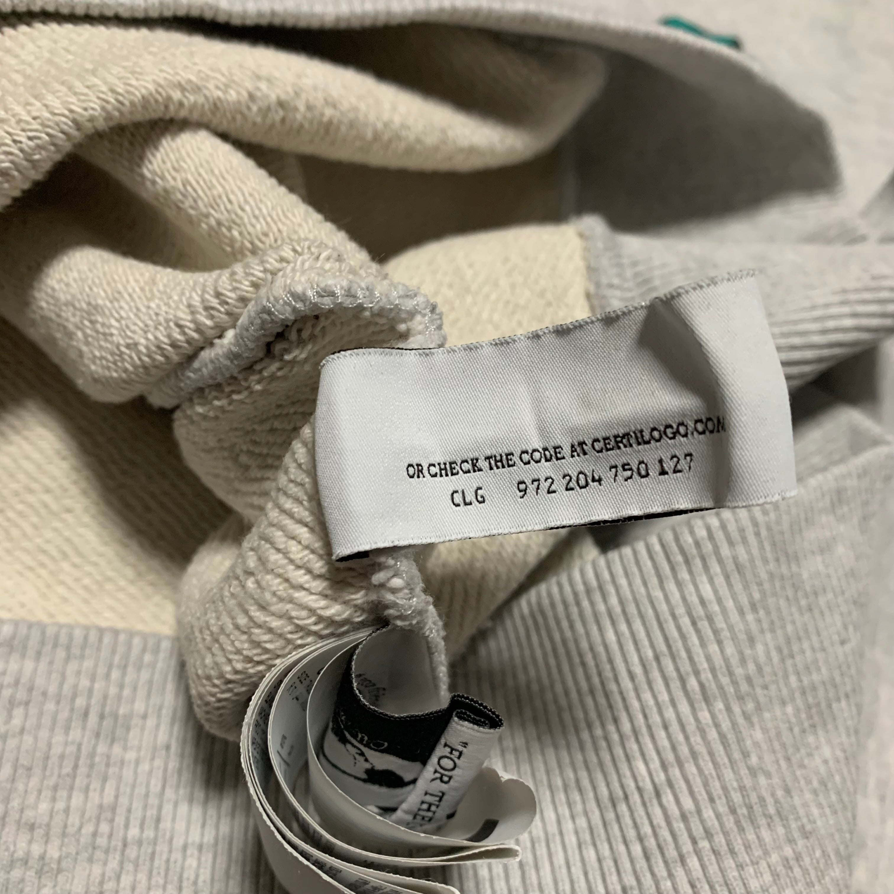 Off White Medium Wizard Cartoon Graffiti Grey Sweatshirt Crewneck Virgil Abloh
