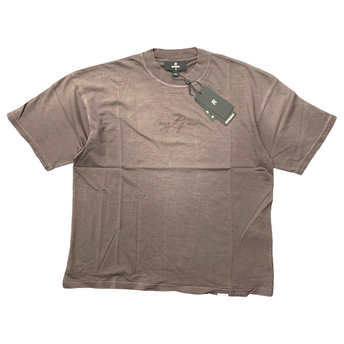 Represent XS Tee EngLAnd Washed Brown T-Shirt