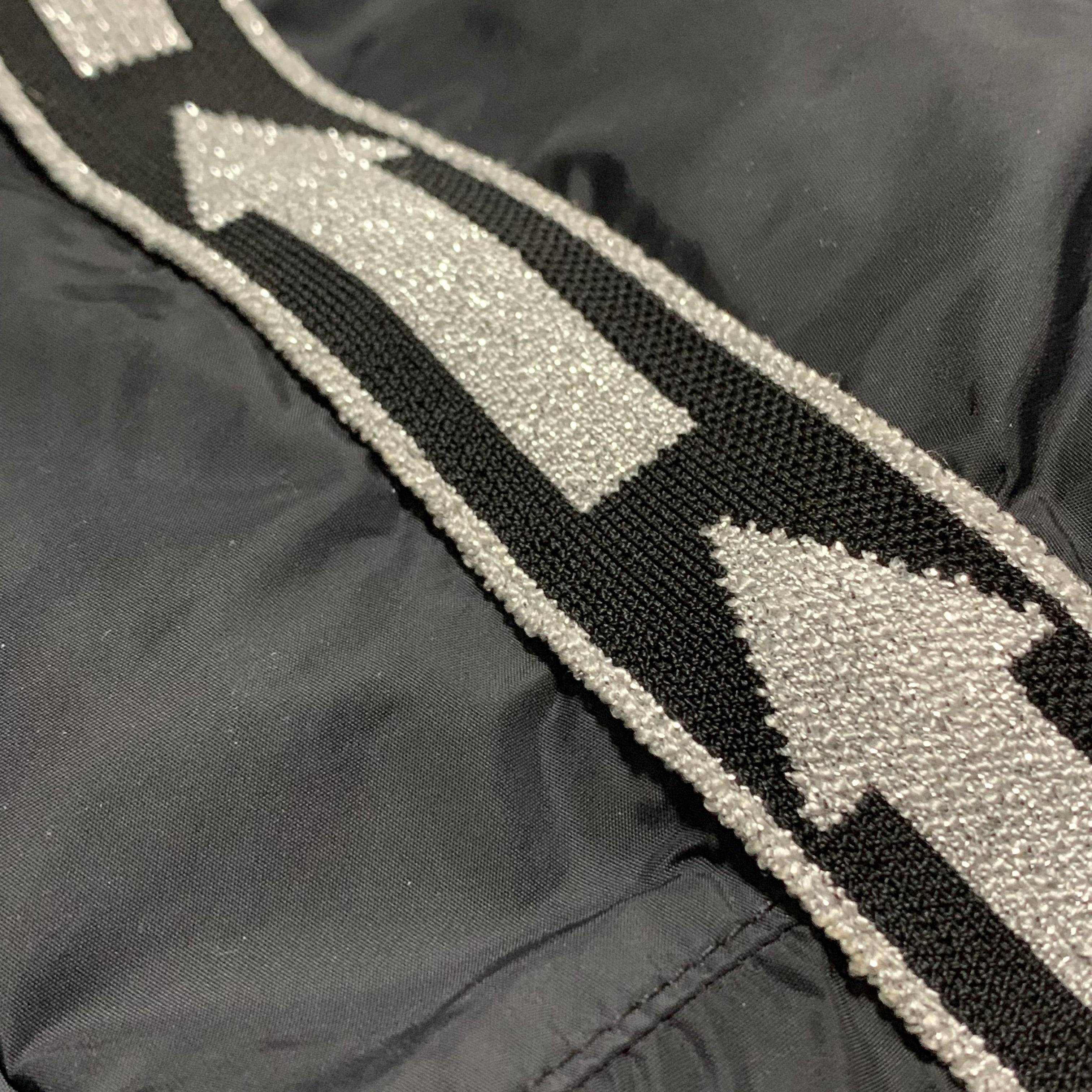 Off White Medium Track Jacket Black Track Top Virgil Abloh